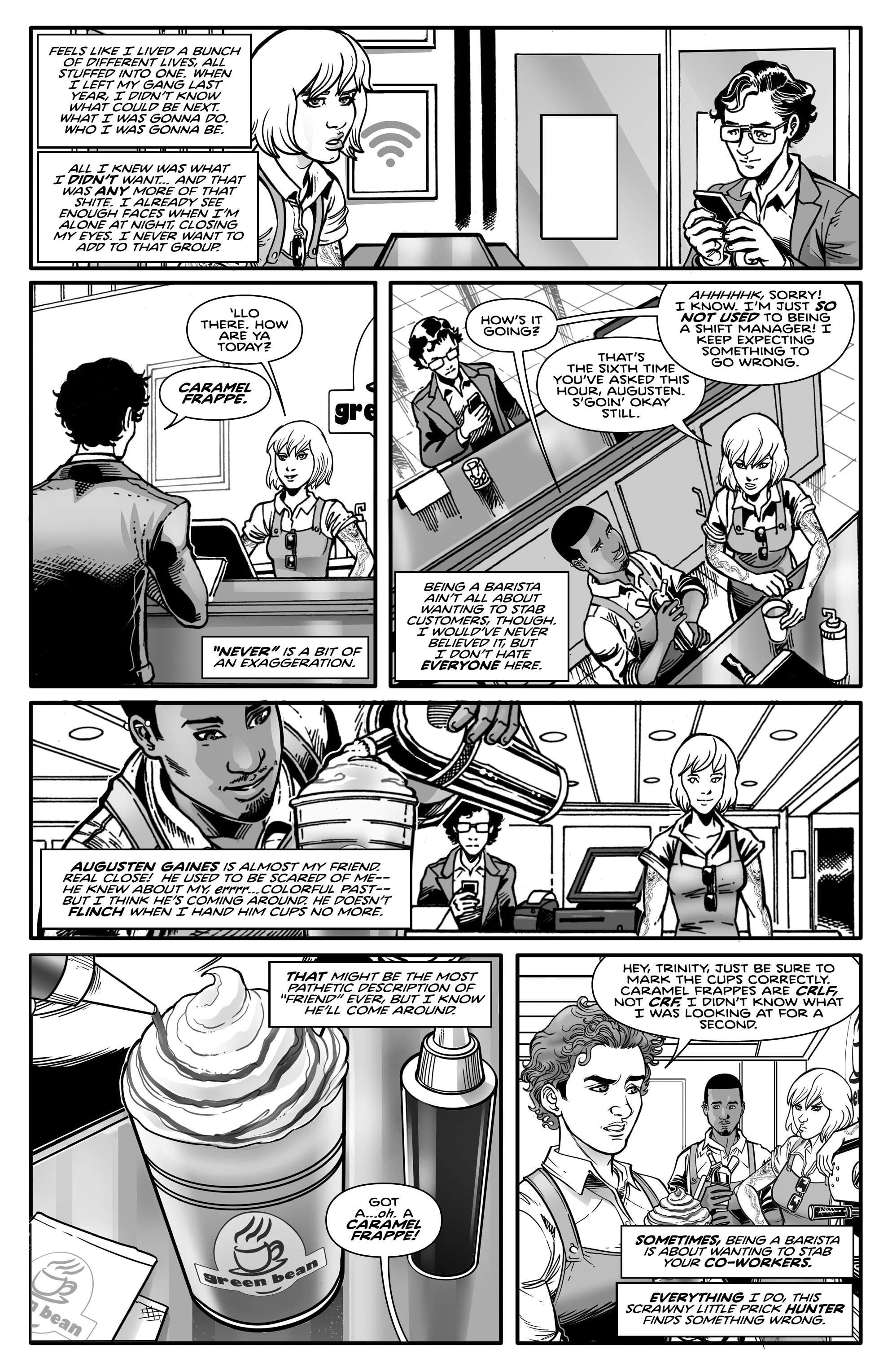 Gangster Ass Barista (2023-): Chapter 1 - Page 7