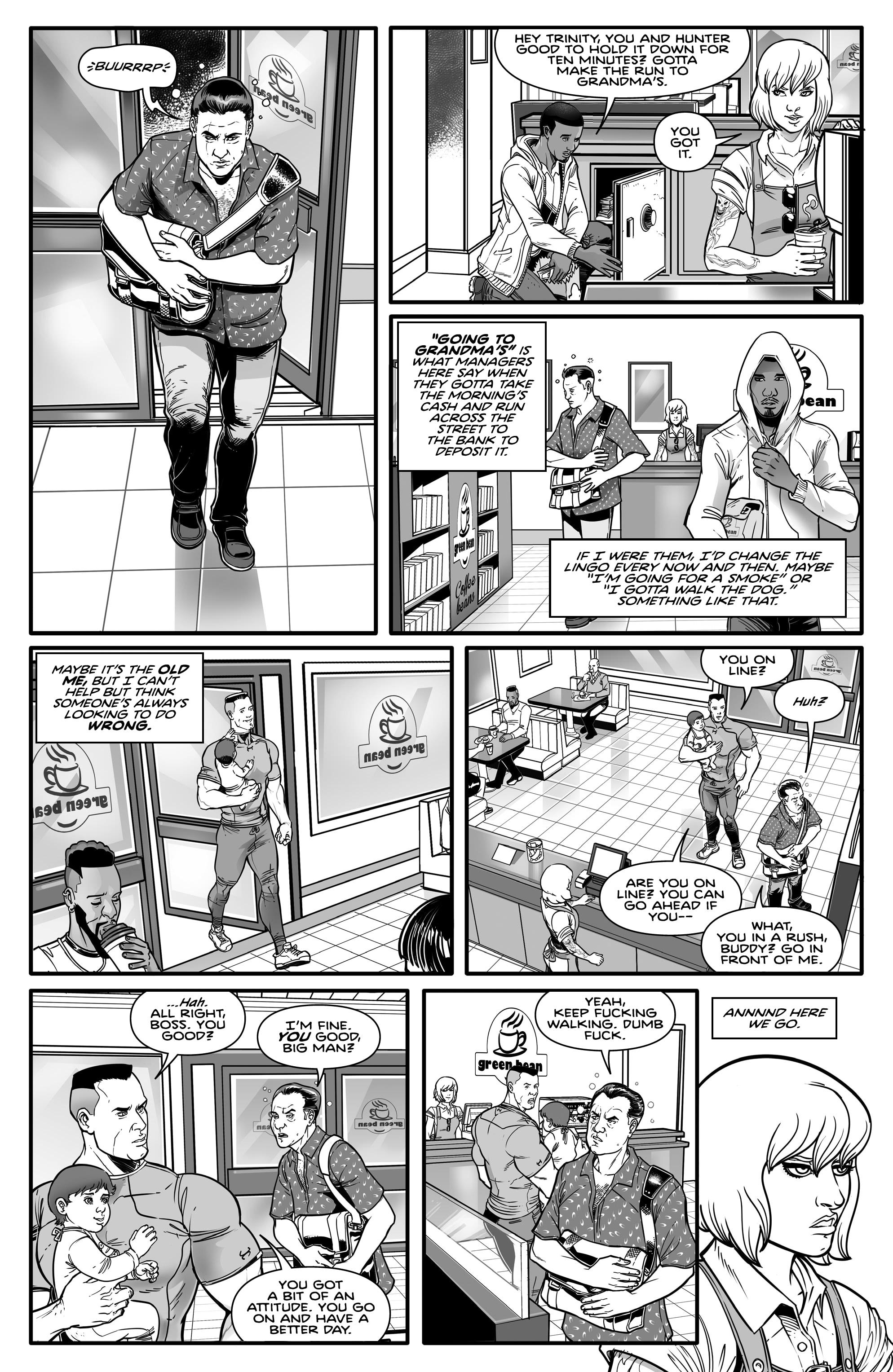 Gangster Ass Barista (2023-): Chapter 1 - Page 8