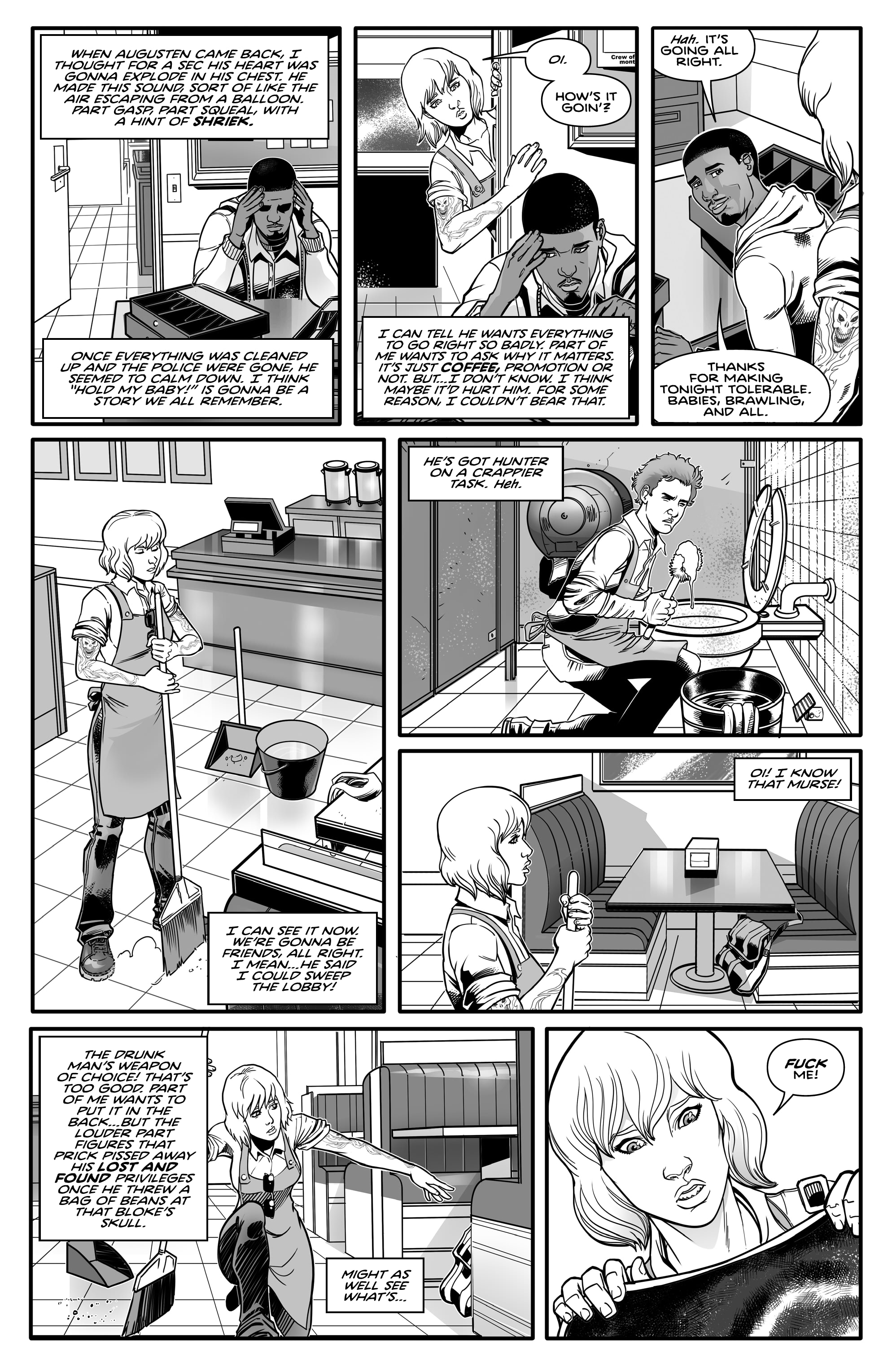 Gangster Ass Barista (2023-): Chapter 1 - Page 12