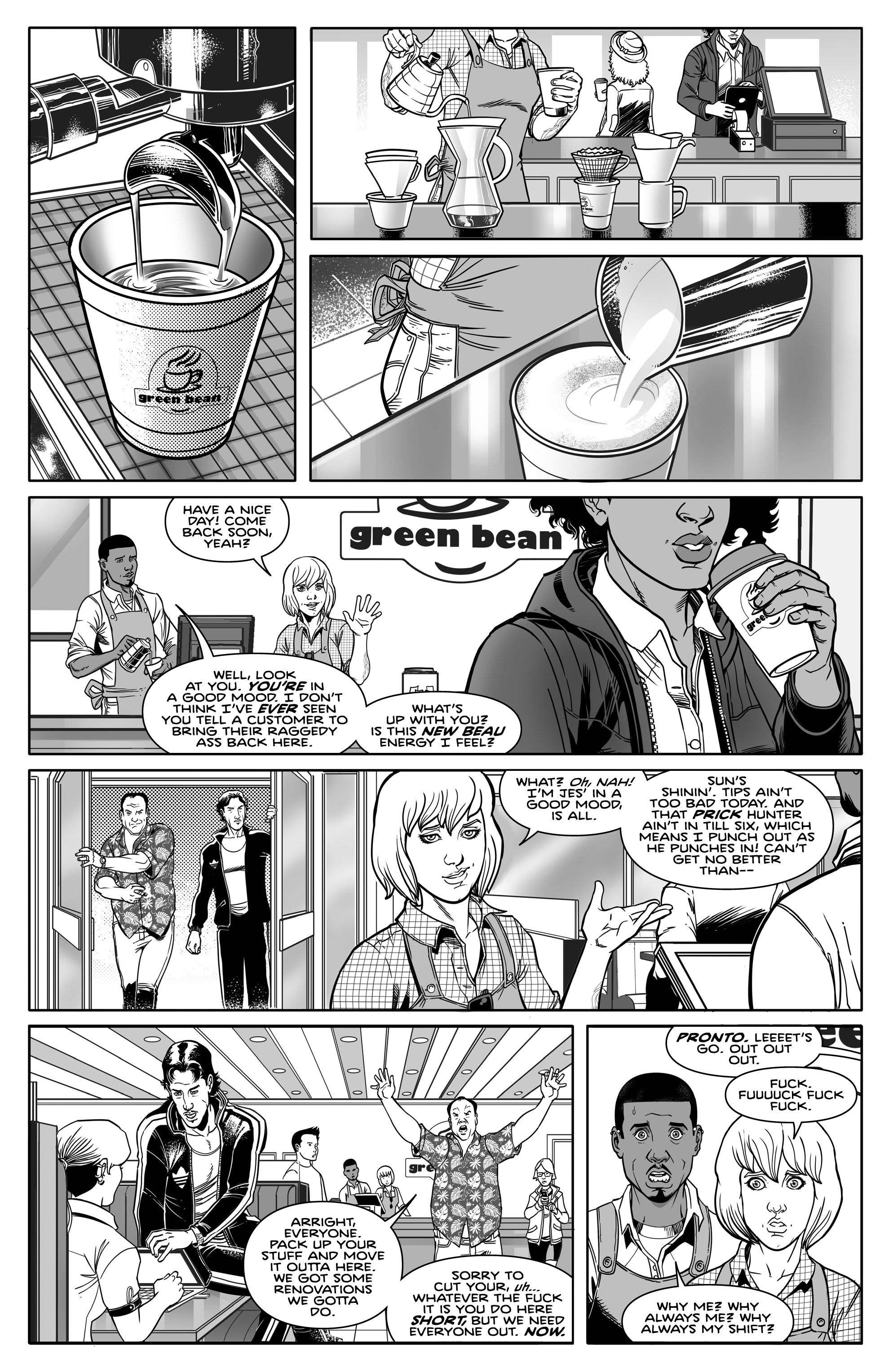Gangster Ass Barista (2023-): Chapter 1 - Page 17