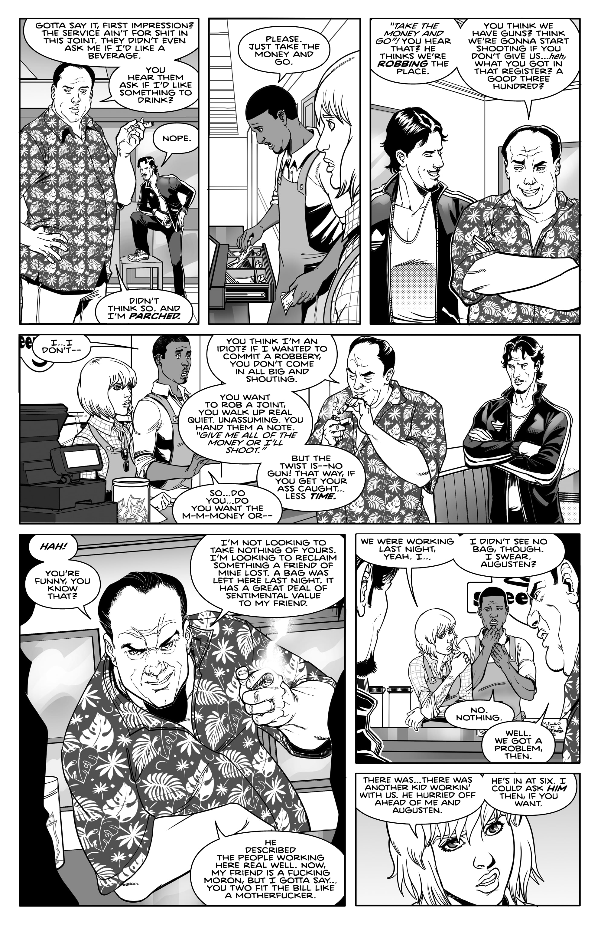 Gangster Ass Barista (2023-): Chapter 1 - Page 18