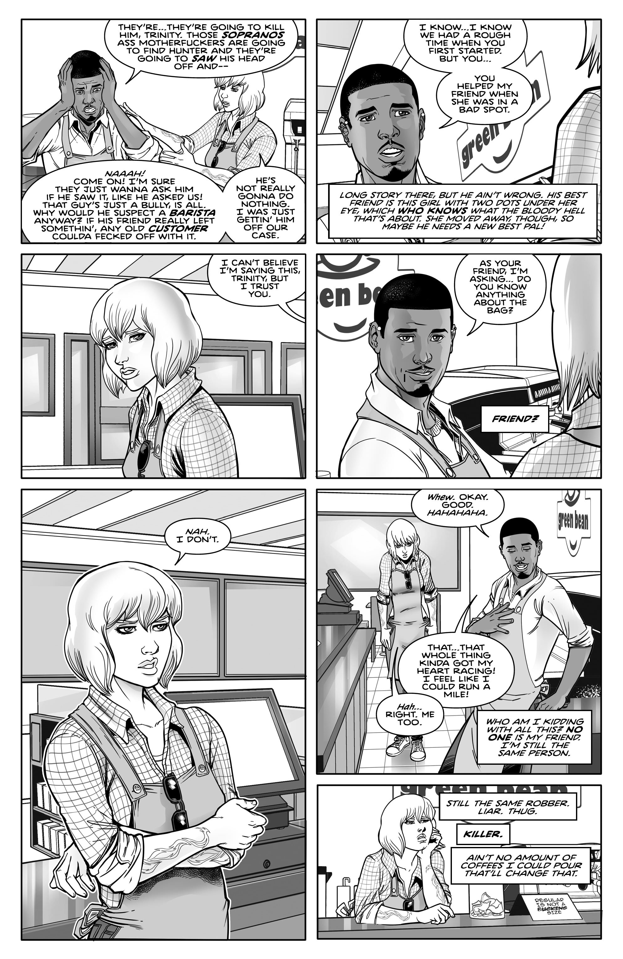 Gangster Ass Barista (2023-): Chapter 1 - Page 20