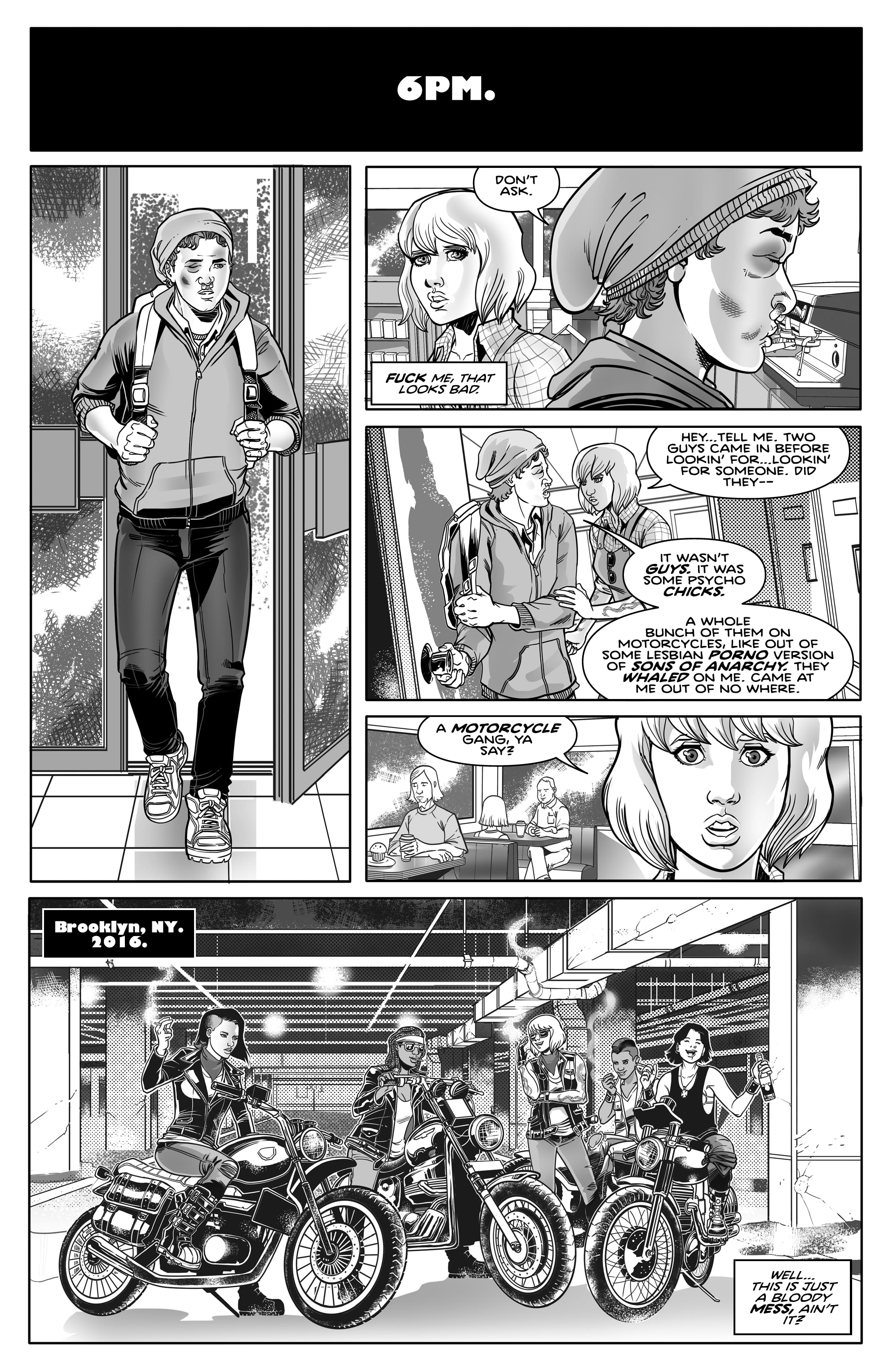 Gangster Ass Barista (2023-): Chapter 1 - Page 21