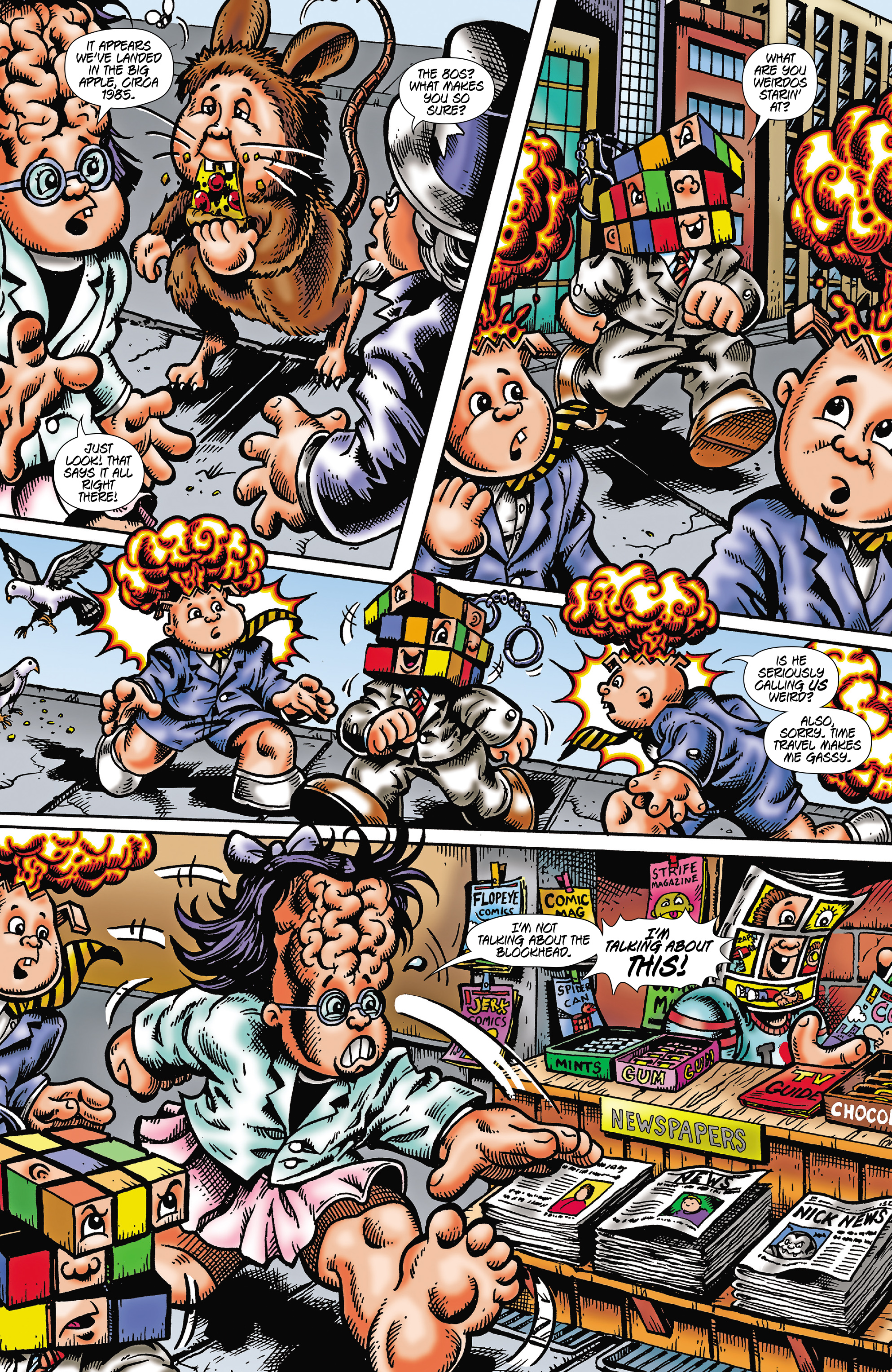 Garbage Pail Kids: Trashin' Through Time (2023-): Chapter 1 - Page 7