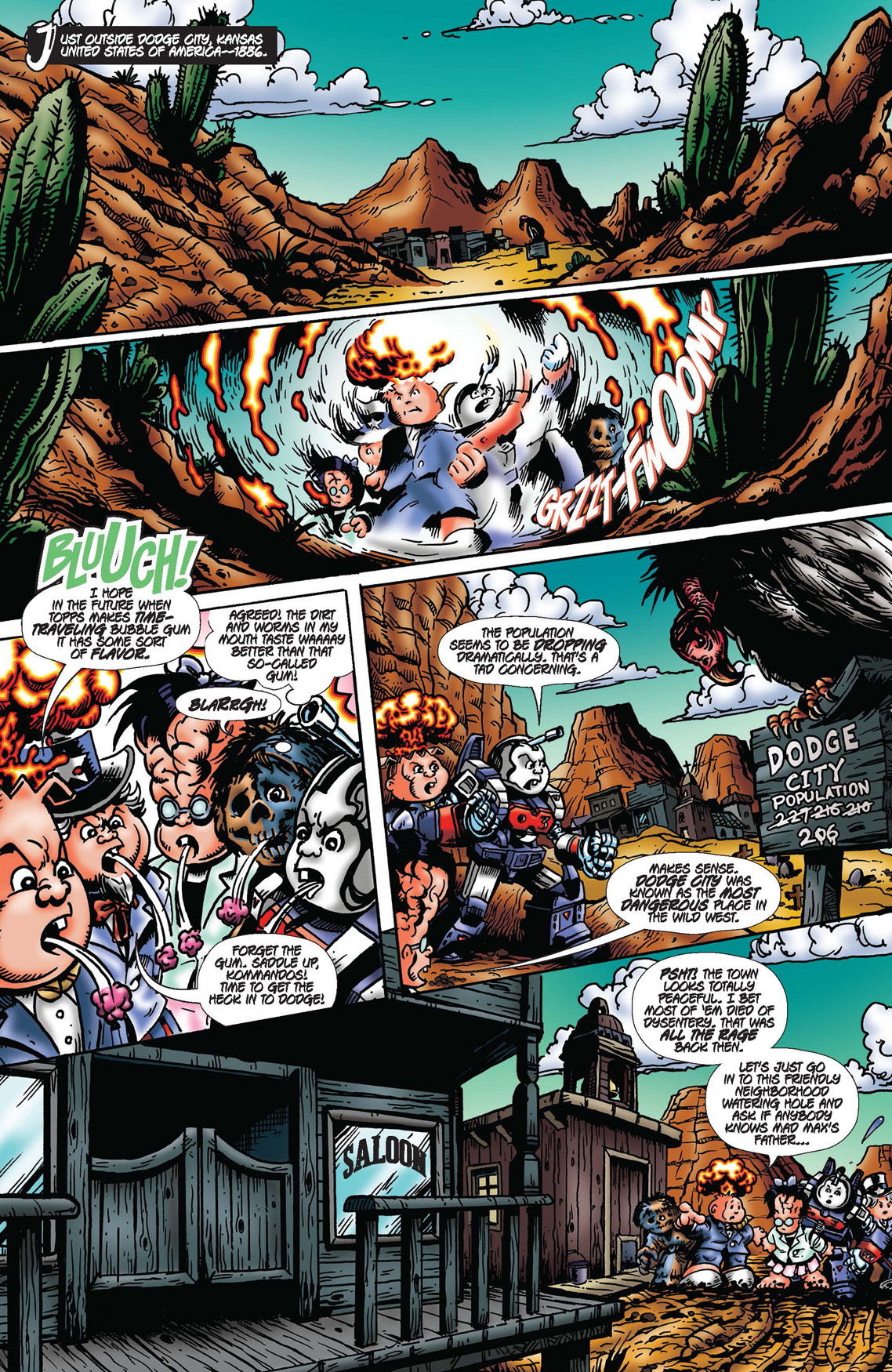 Garbage Pail Kids: Trashin' Through Time (2023-): Chapter 4 - Page 3