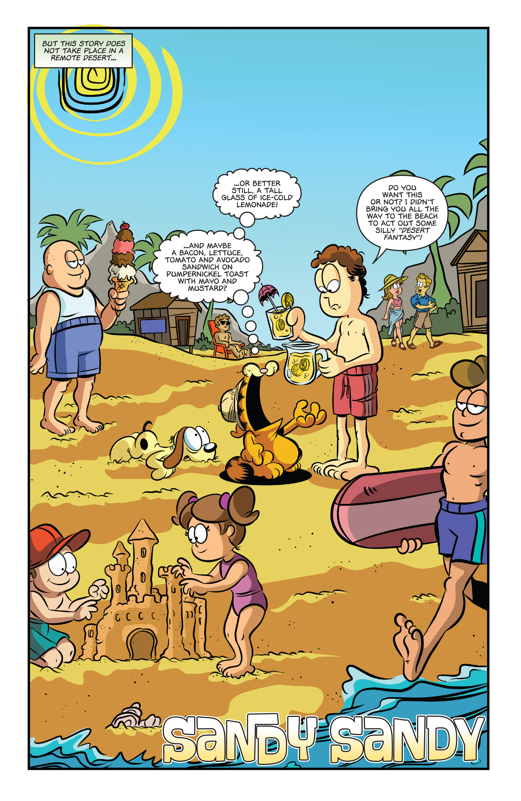 Garfield 2018 Vacation Time Blues: Chapter 1 - Page 4