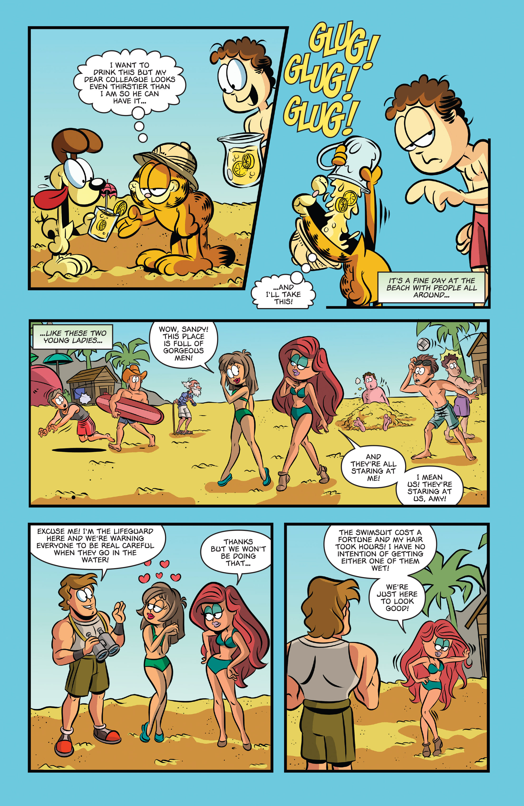 Garfield 2018 Vacation Time Blues: Chapter 1 - Page 5