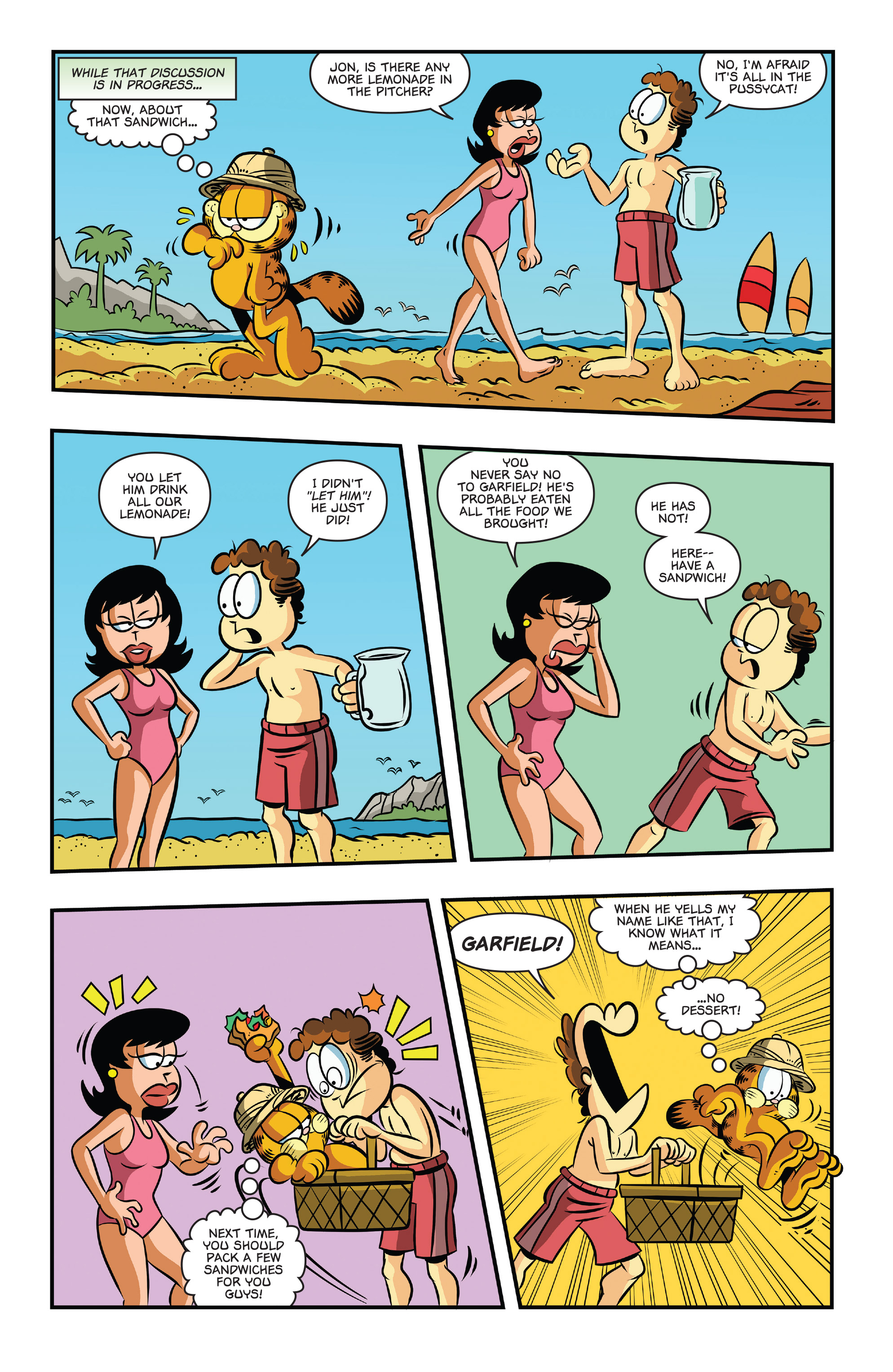 Garfield 2018 Vacation Time Blues: Chapter 1 - Page 7