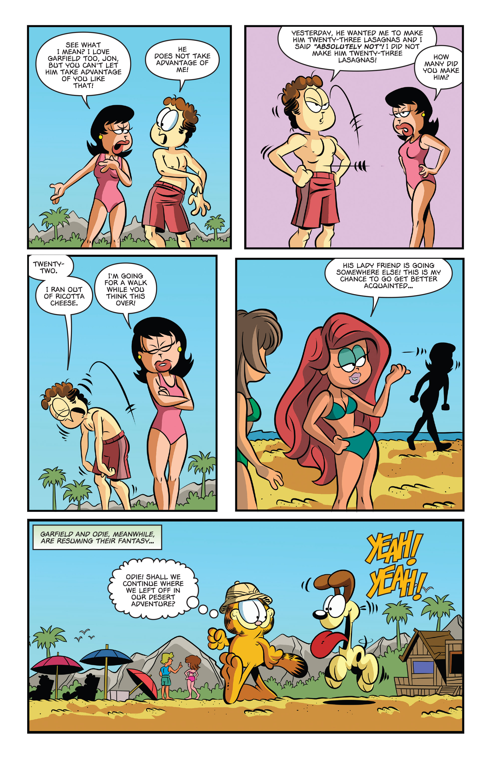 Garfield 2018 Vacation Time Blues: Chapter 1 - Page 8