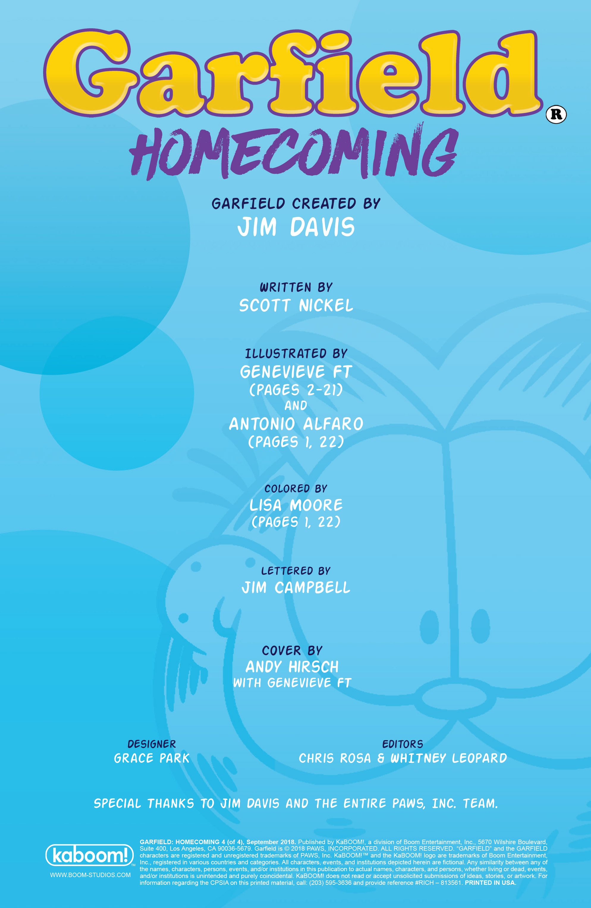 Garfield: Homecoming (2018-): Chapter 4 - Page 2