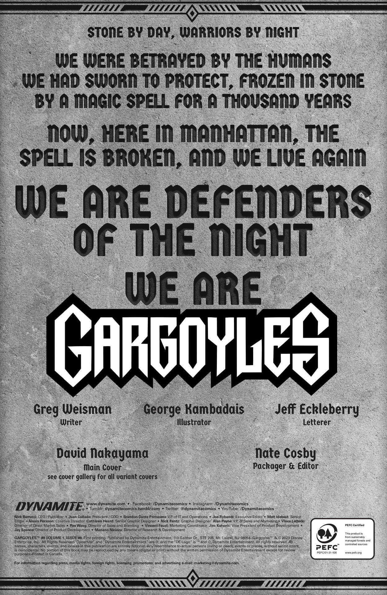 Gargoyles (2022-): Chapter 8 - Page 7