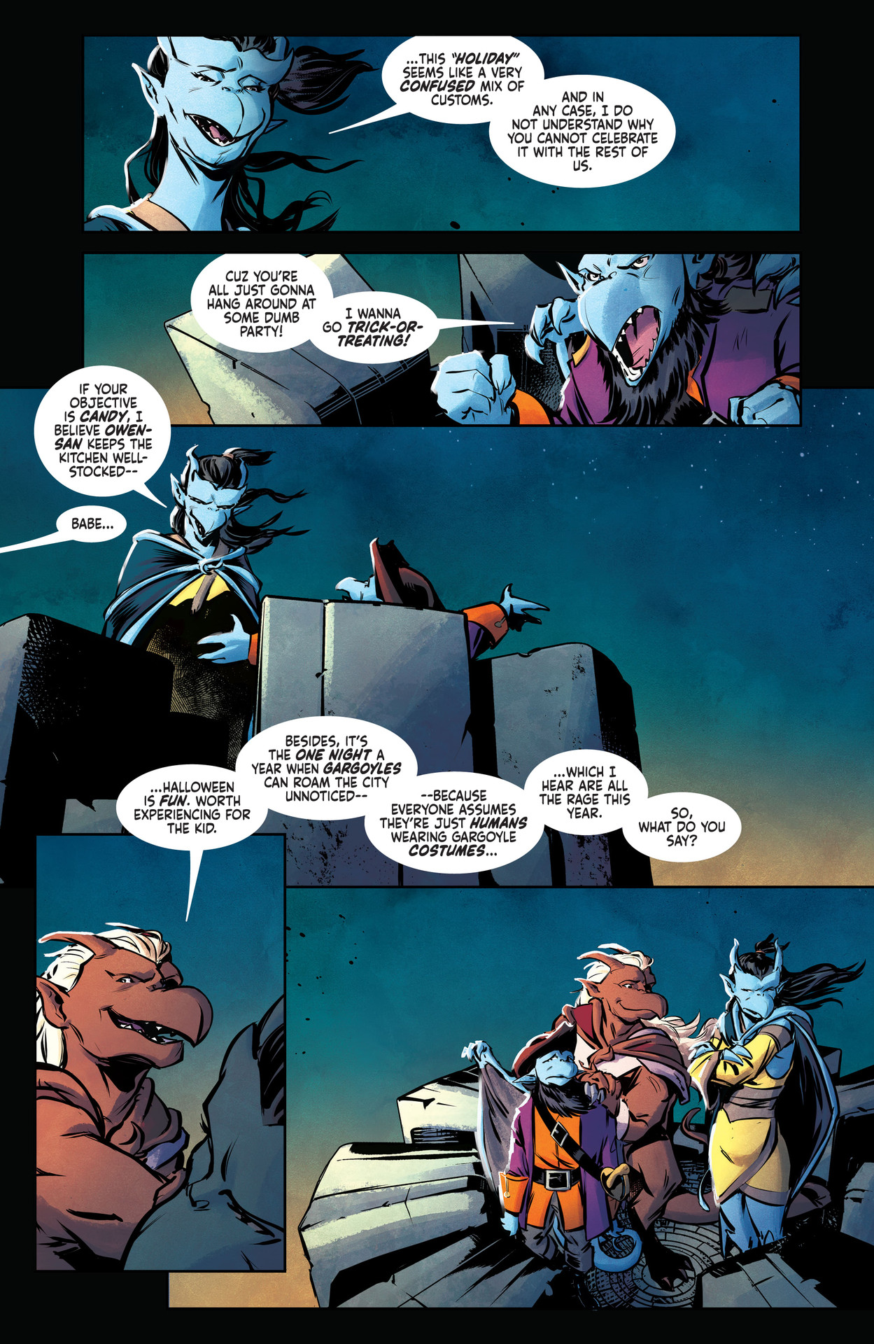 Gargoyles (2022-): Chapter HalloweenSpecial - Page 6