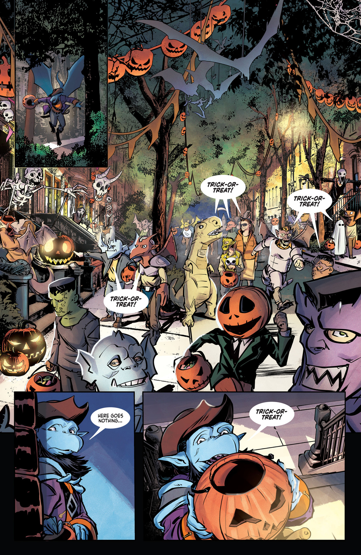 Gargoyles (2022-): Chapter HalloweenSpecial - Page 9