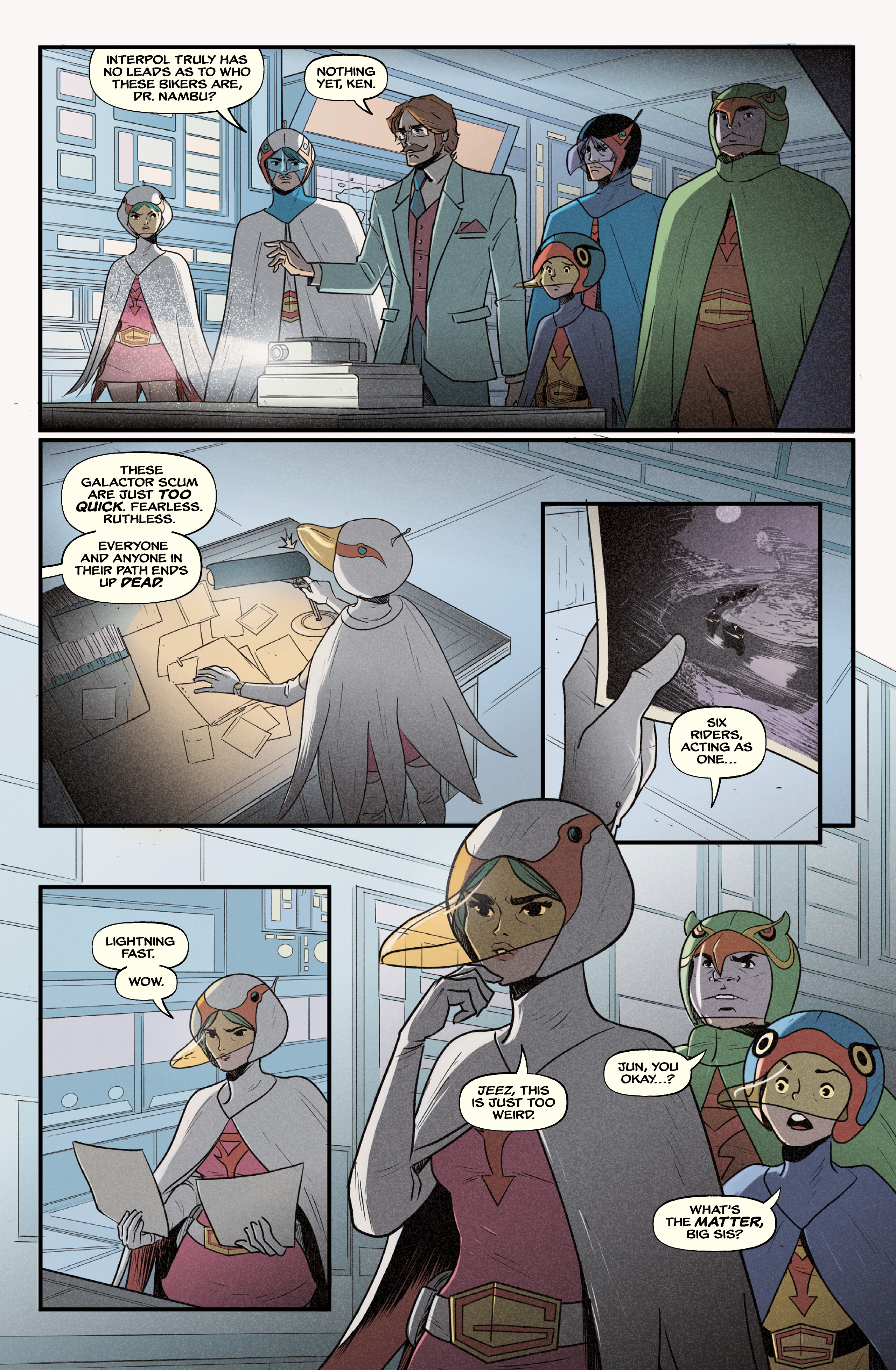 Gatchaman: Jun - Apex Heart (2024-): Chapter 1 - Page 6