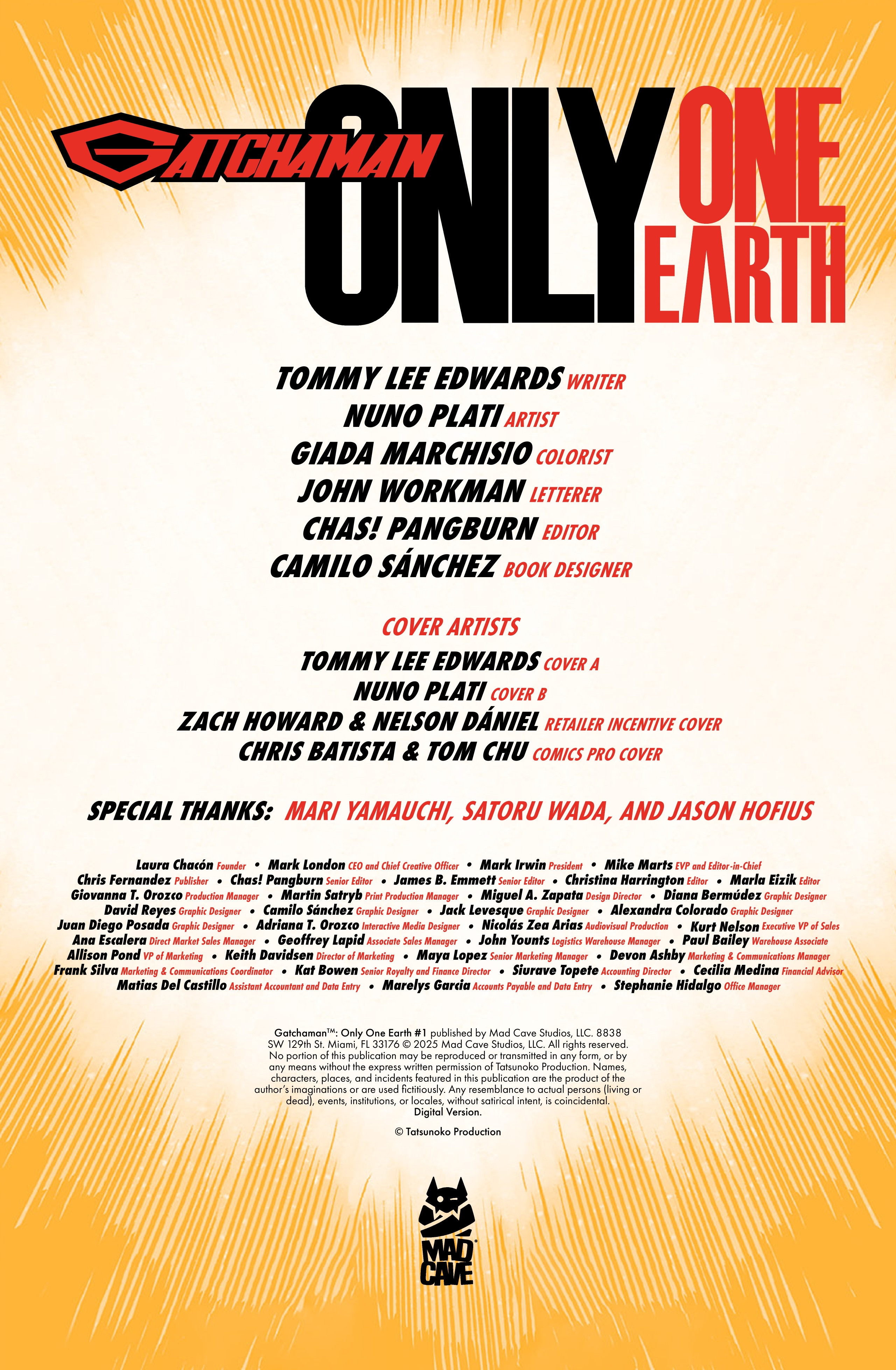 Gatchaman: Only One Earth (2025-): Chapter 1 - Page 5