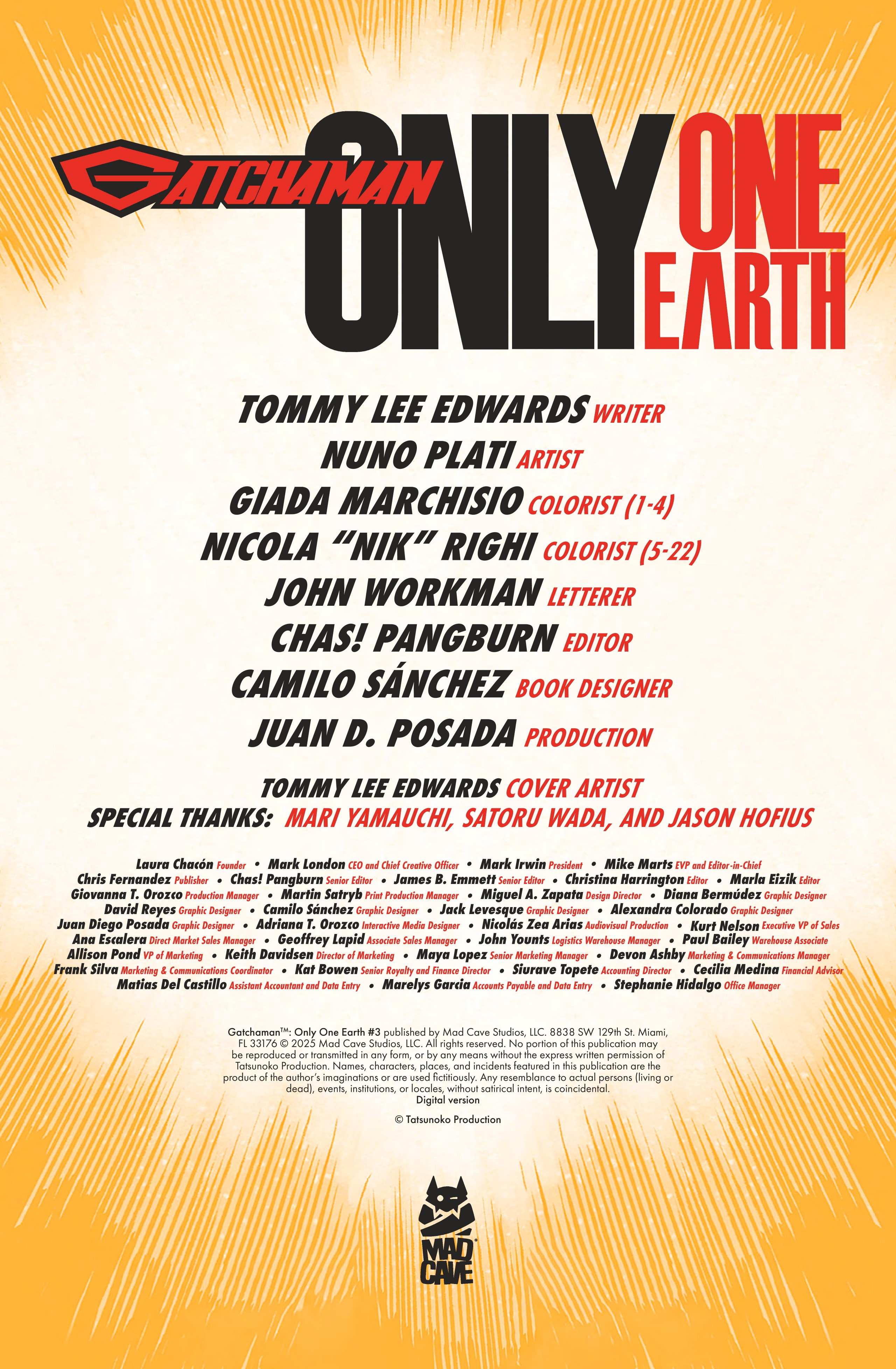 Gatchaman: Only One Earth (2025-): Chapter 3 - Page 2