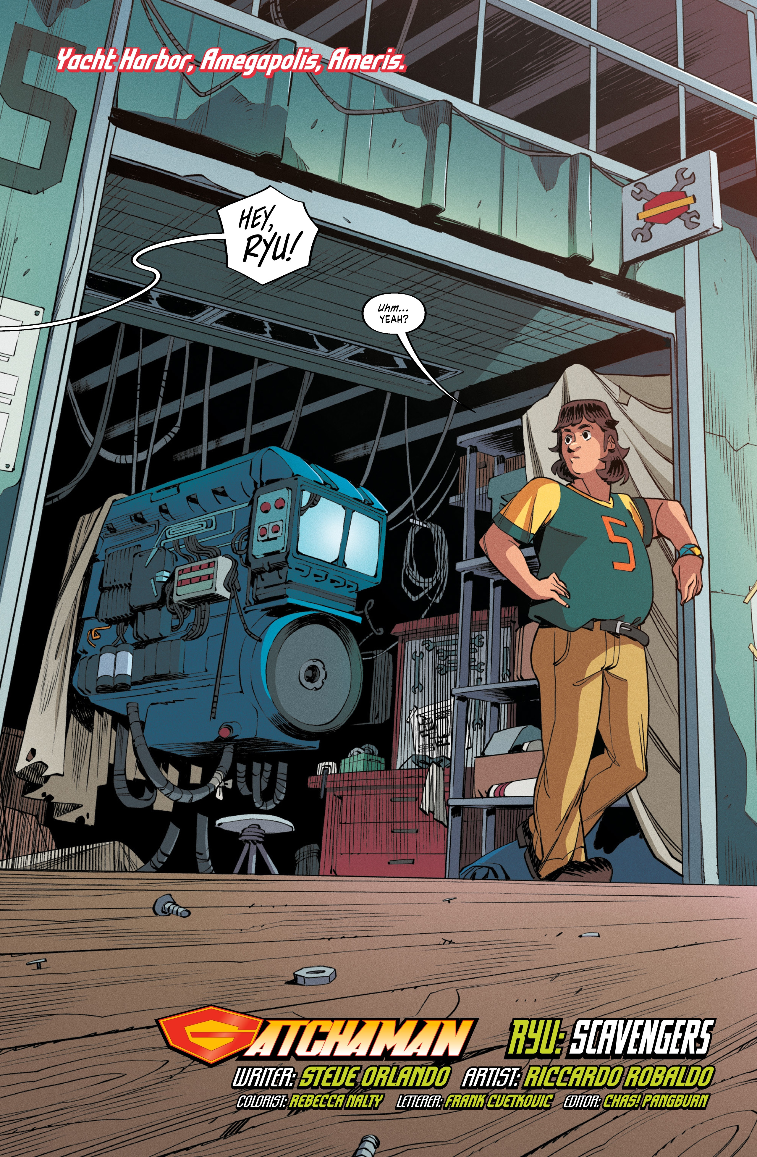 Gatchaman: Ryu Scavengers (2025-): Chapter 1 - Page 4