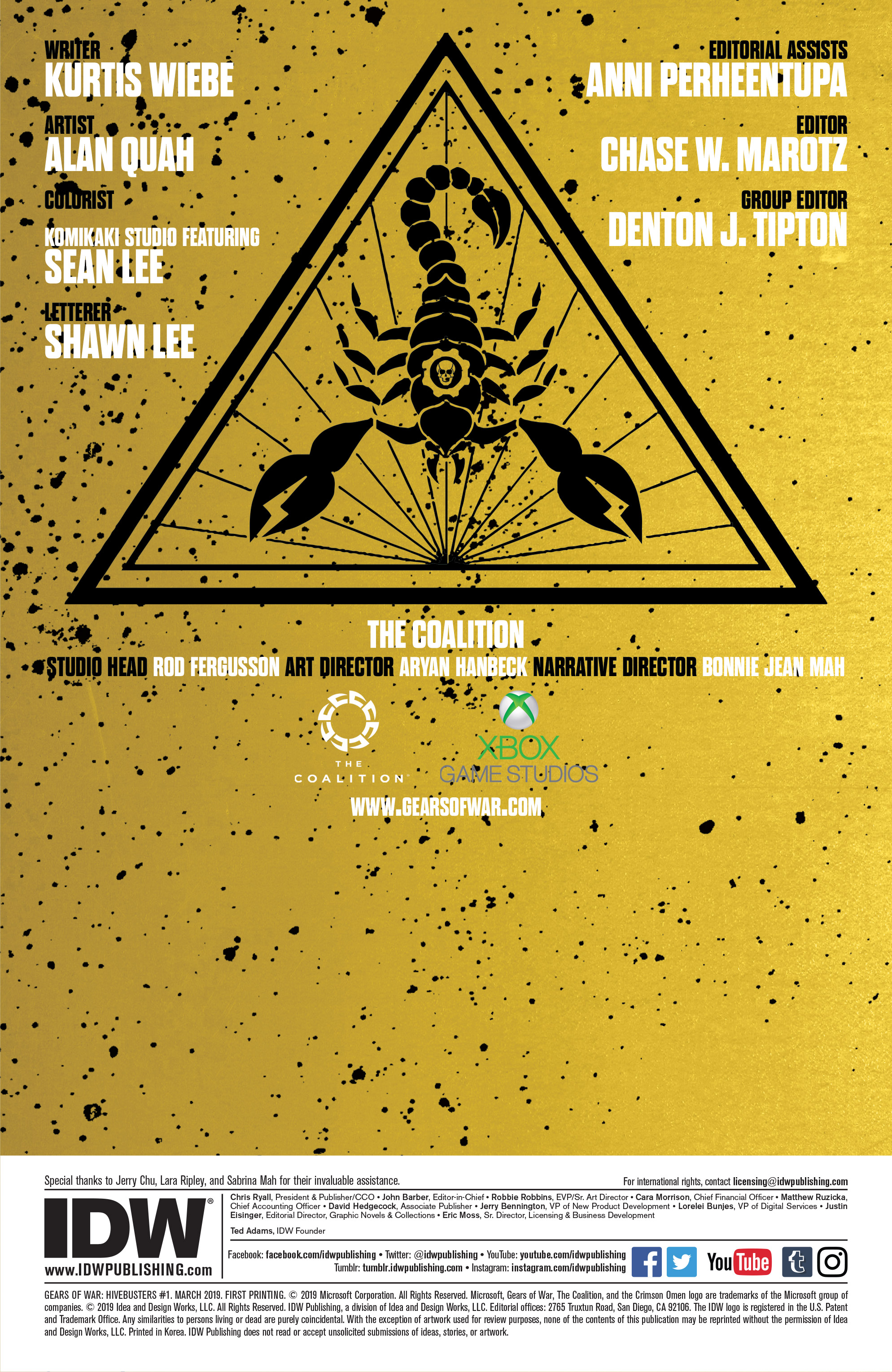 Gears of War: Hivebusters (2019-): Chapter 1 - Page 2