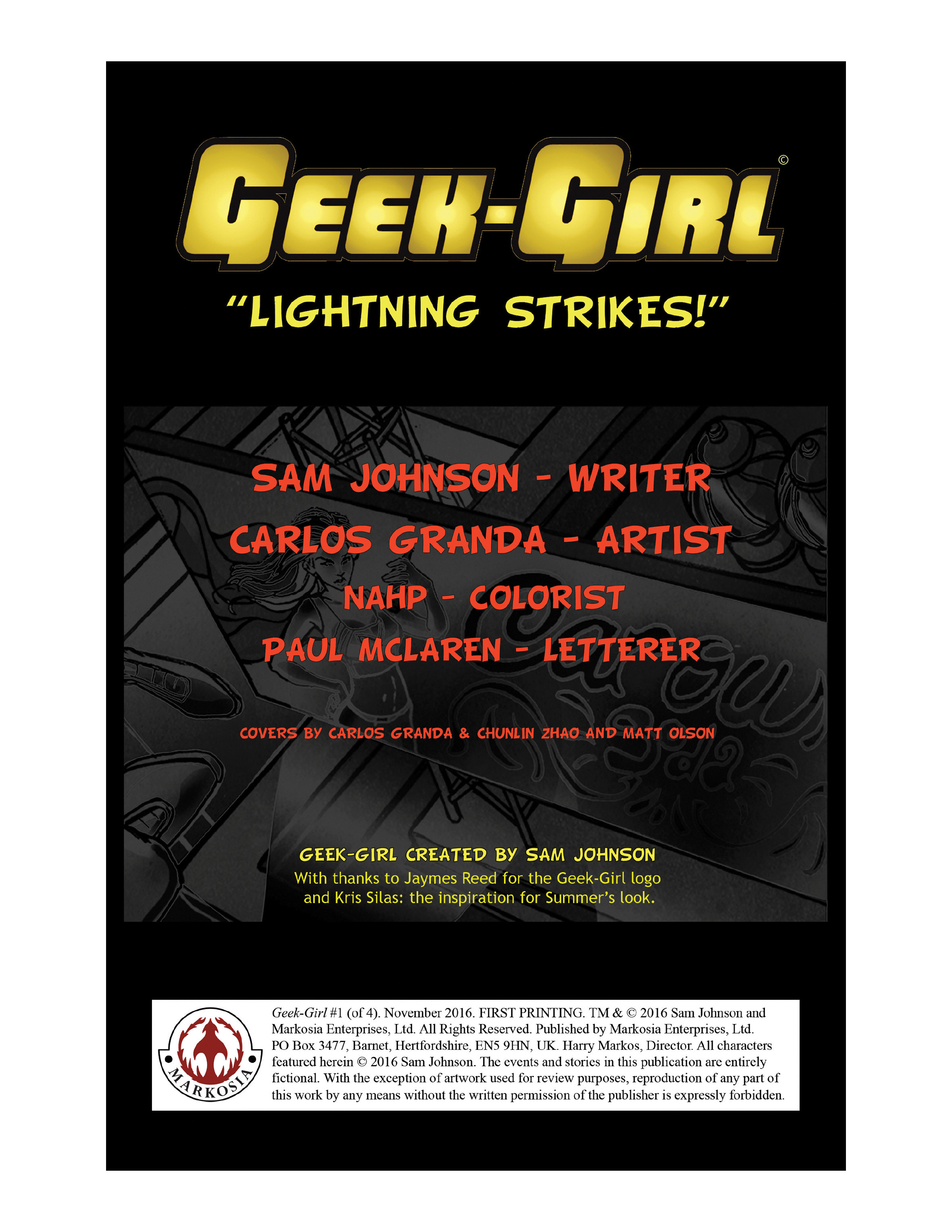 Geek-Girl (2016-): Chapter 1 - Page 2