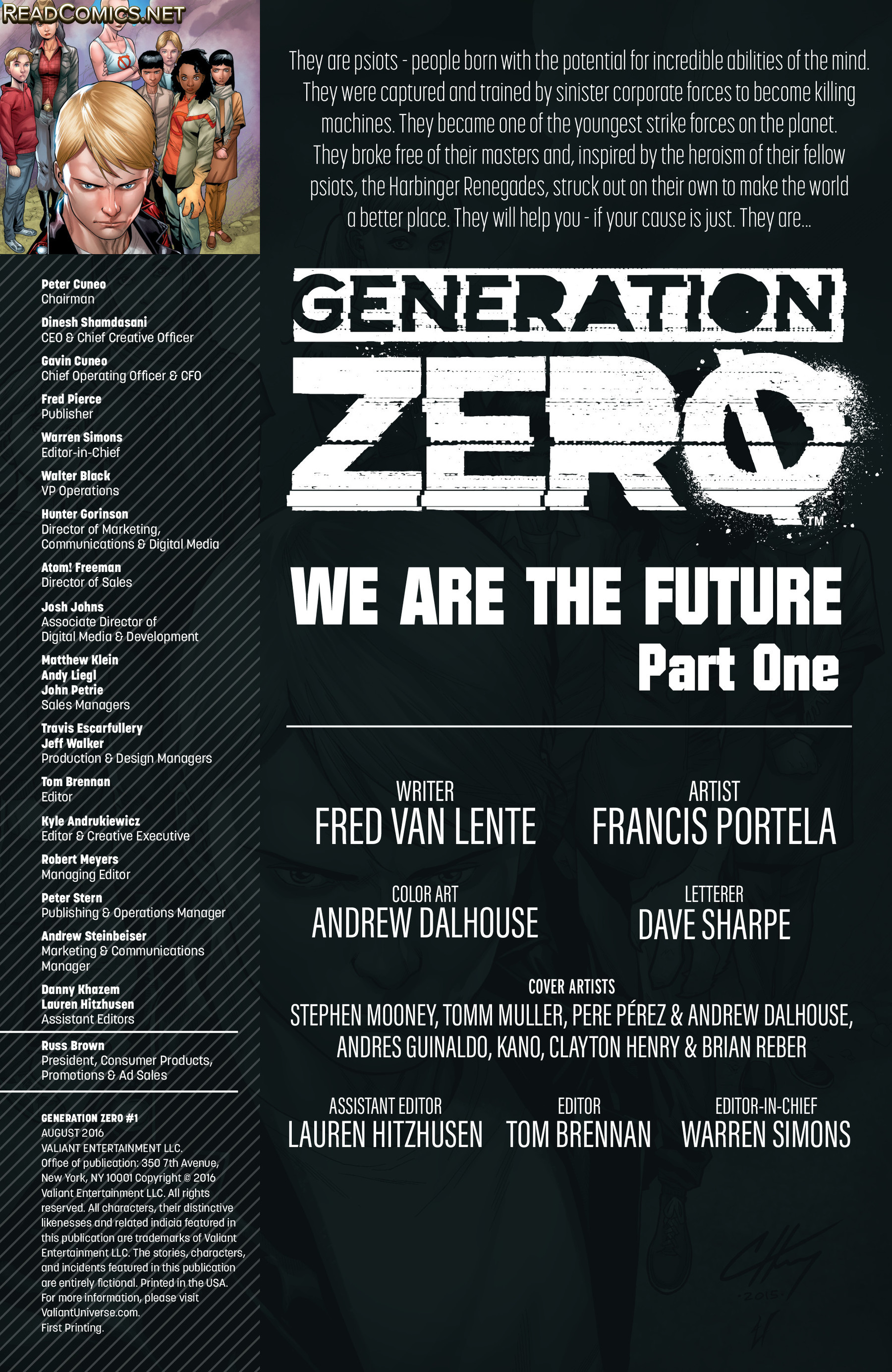Generation Zero (2016-): Chapter 1 - Page 2