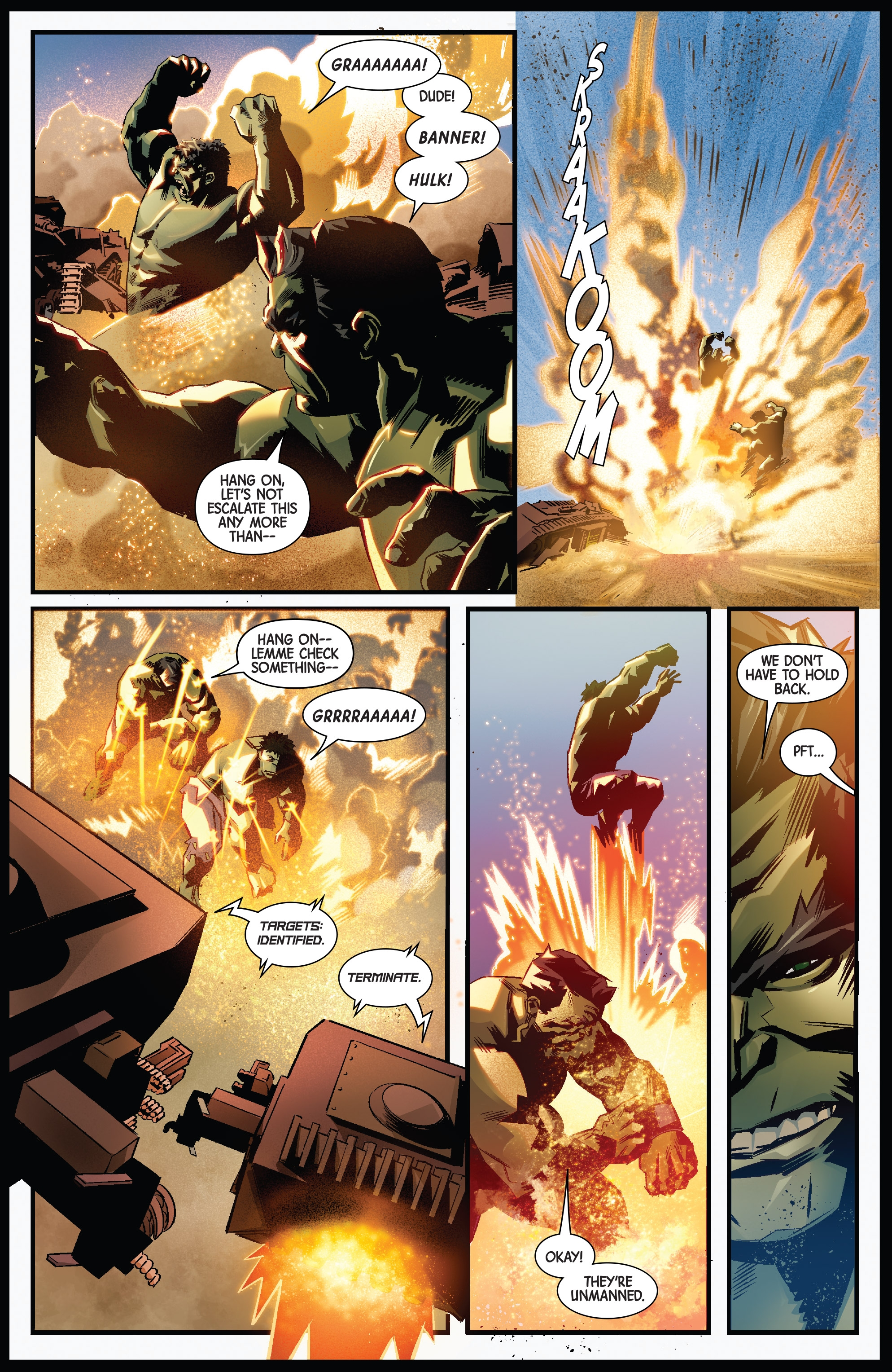 Generations: Banner Hulk & The Totally Awesome Hulk (2017): Chapter 1 - Page 6