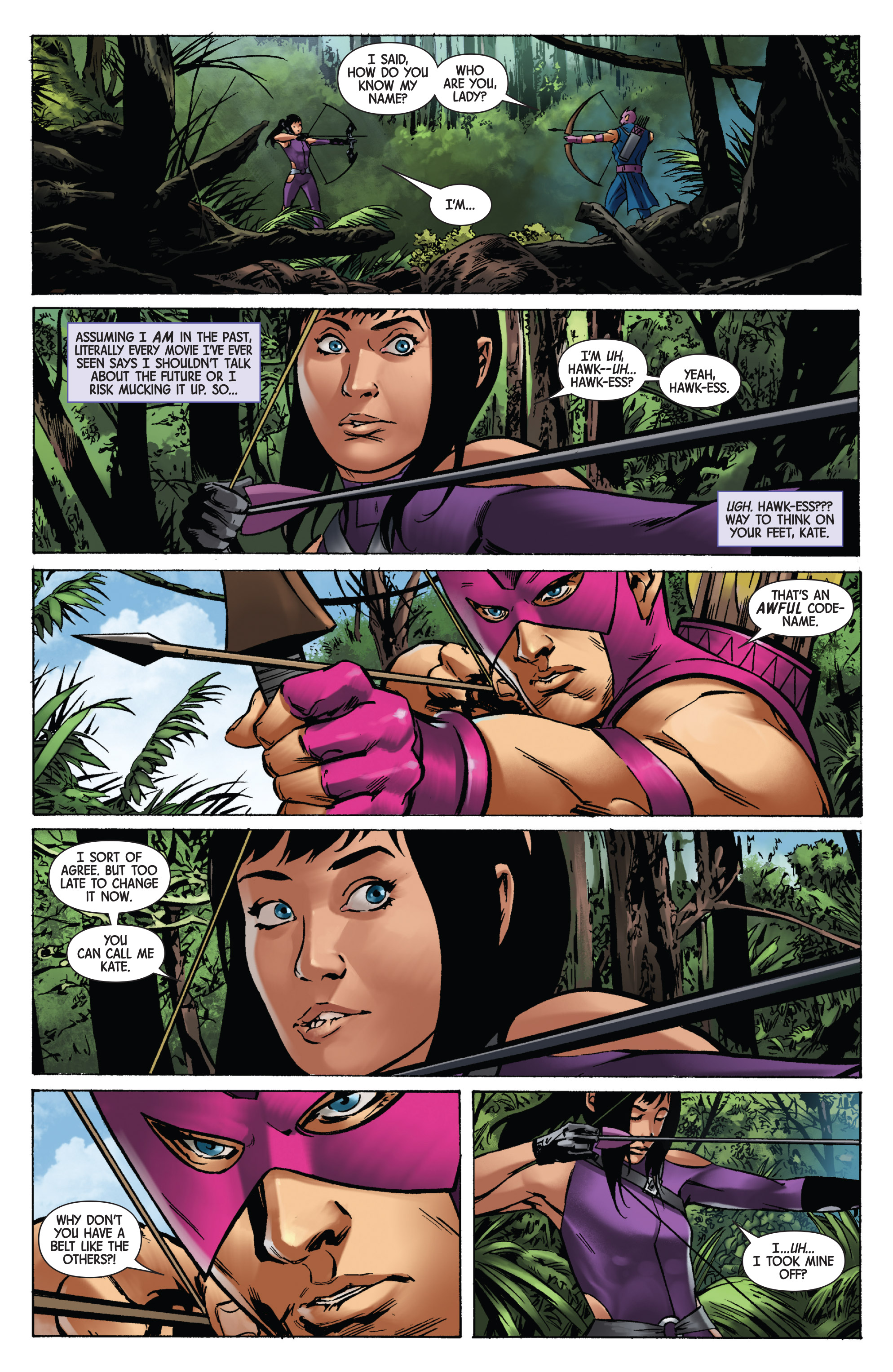 Generations: Hawkeye & Hawkeye (2017): Chapter 1 - Page 5