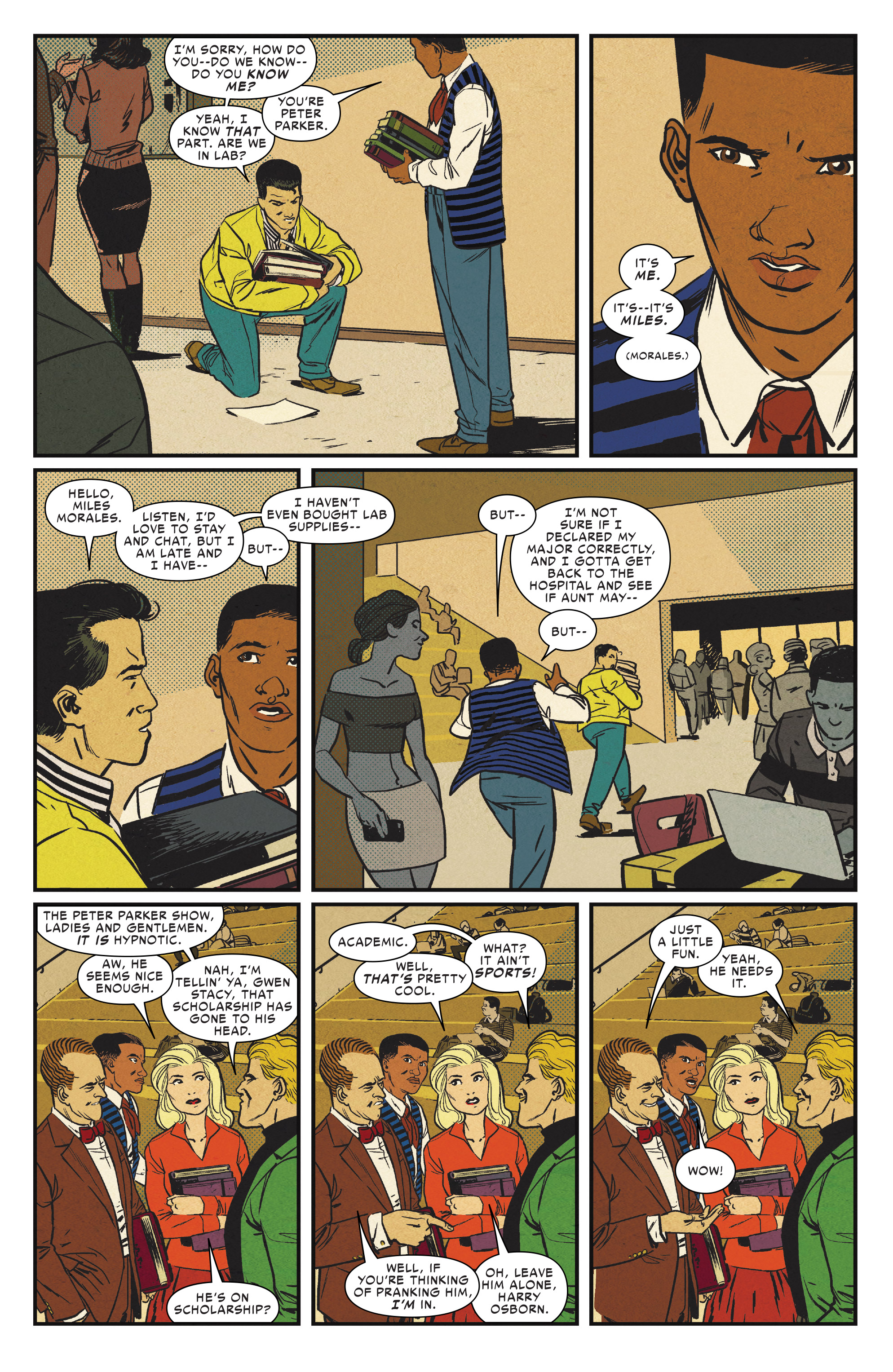 Generations: Miles Morales Spider-Man & Peter Parker Spider-Man (2017): Chapter 1 - Page 7