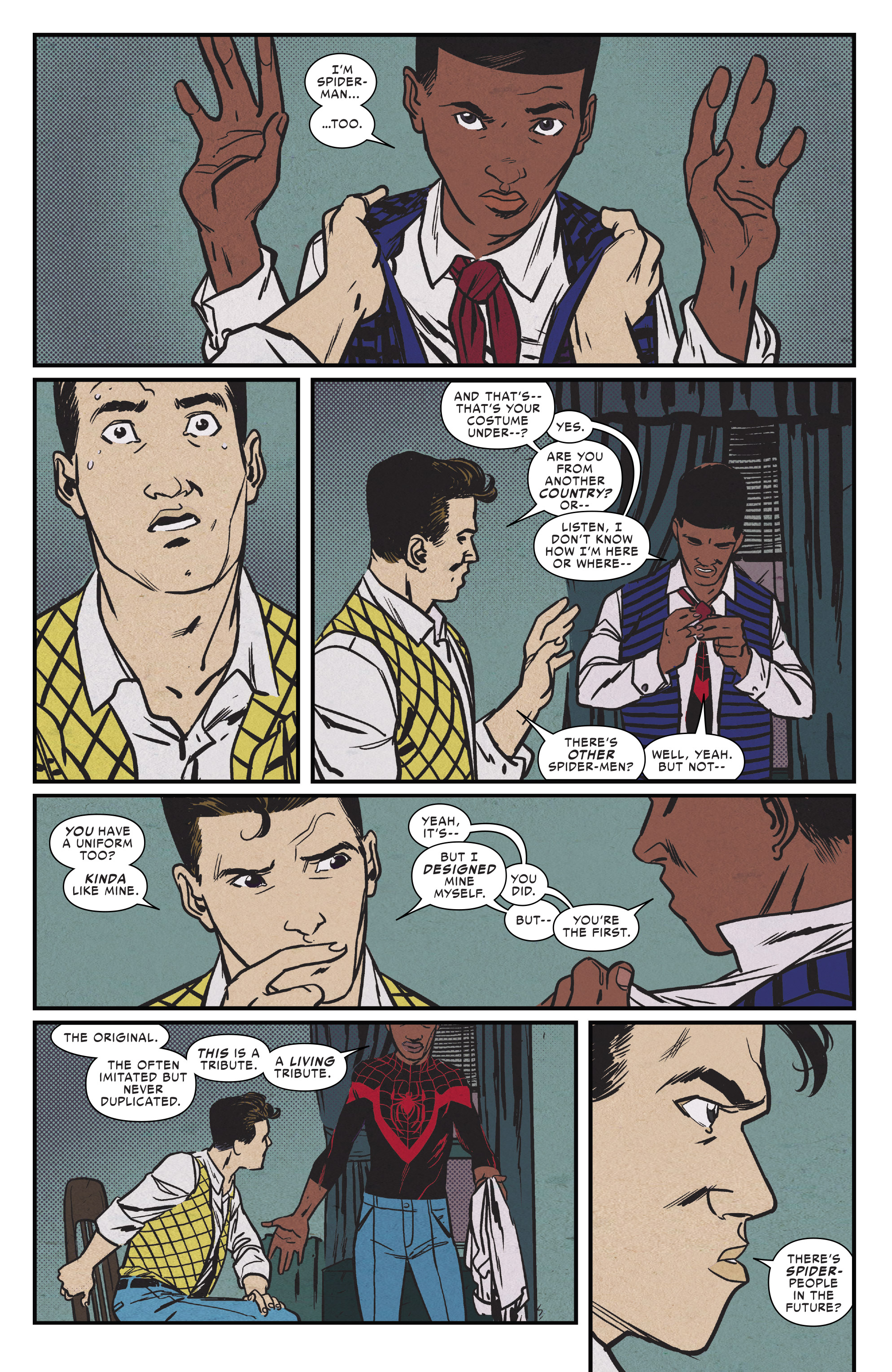 Generations: Miles Morales Spider-Man & Peter Parker Spider-Man (2017): Chapter 1 - Page 17