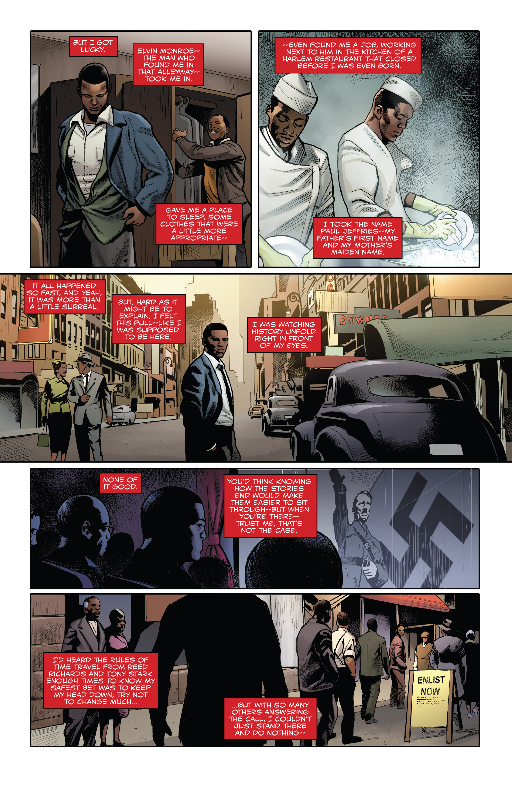 Generations: Sam Wilson Captain America & Steve Rogers Captain America (2017): Chapter 1 - Page 6