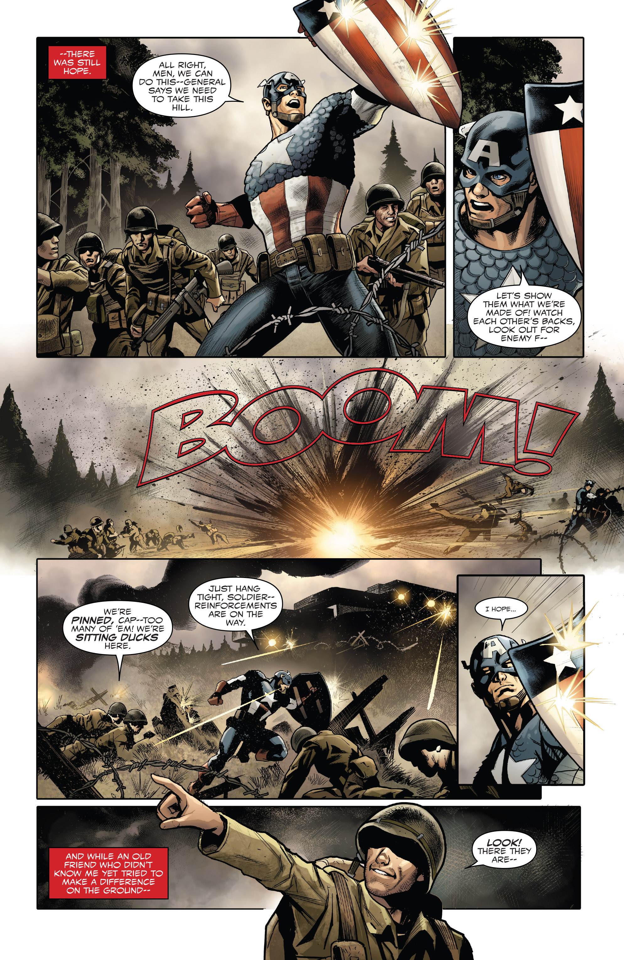 Generations: Sam Wilson Captain America & Steve Rogers Captain America (2017): Chapter 1 - Page 8