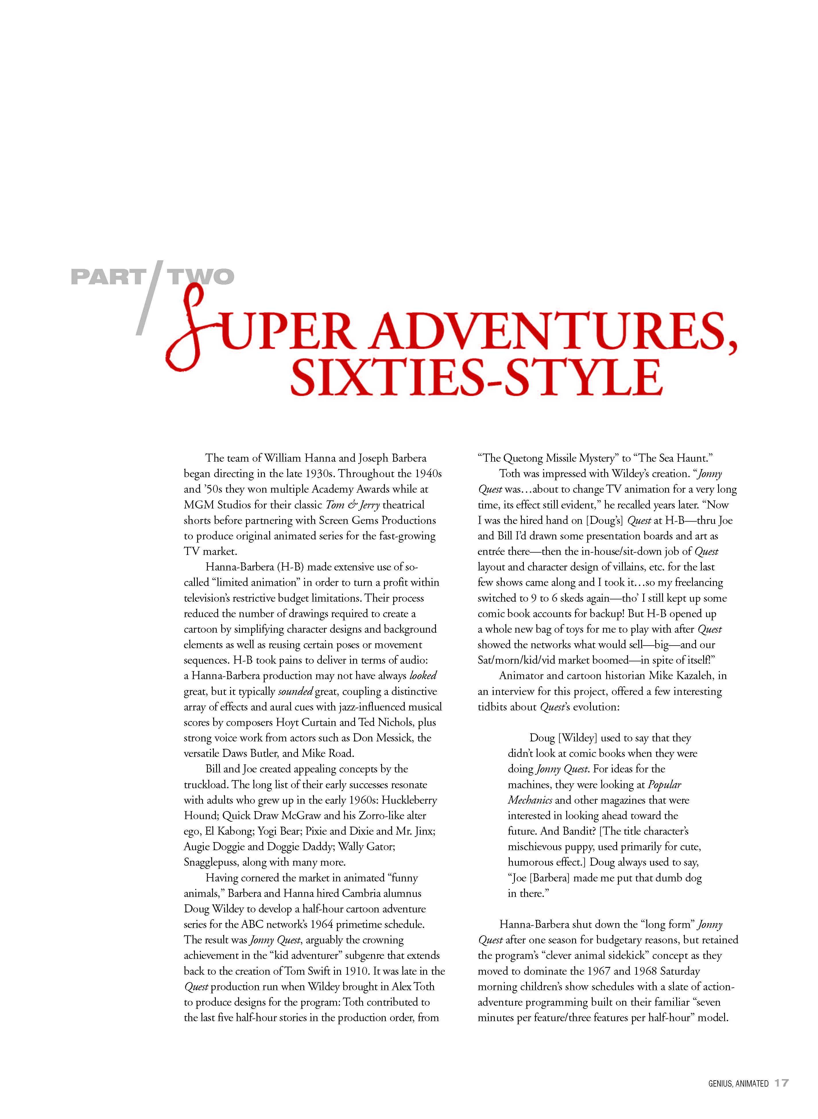 Genius, Animated: The Cartoon Art of Alex Toth (2014): Chapter 1 - Page 18