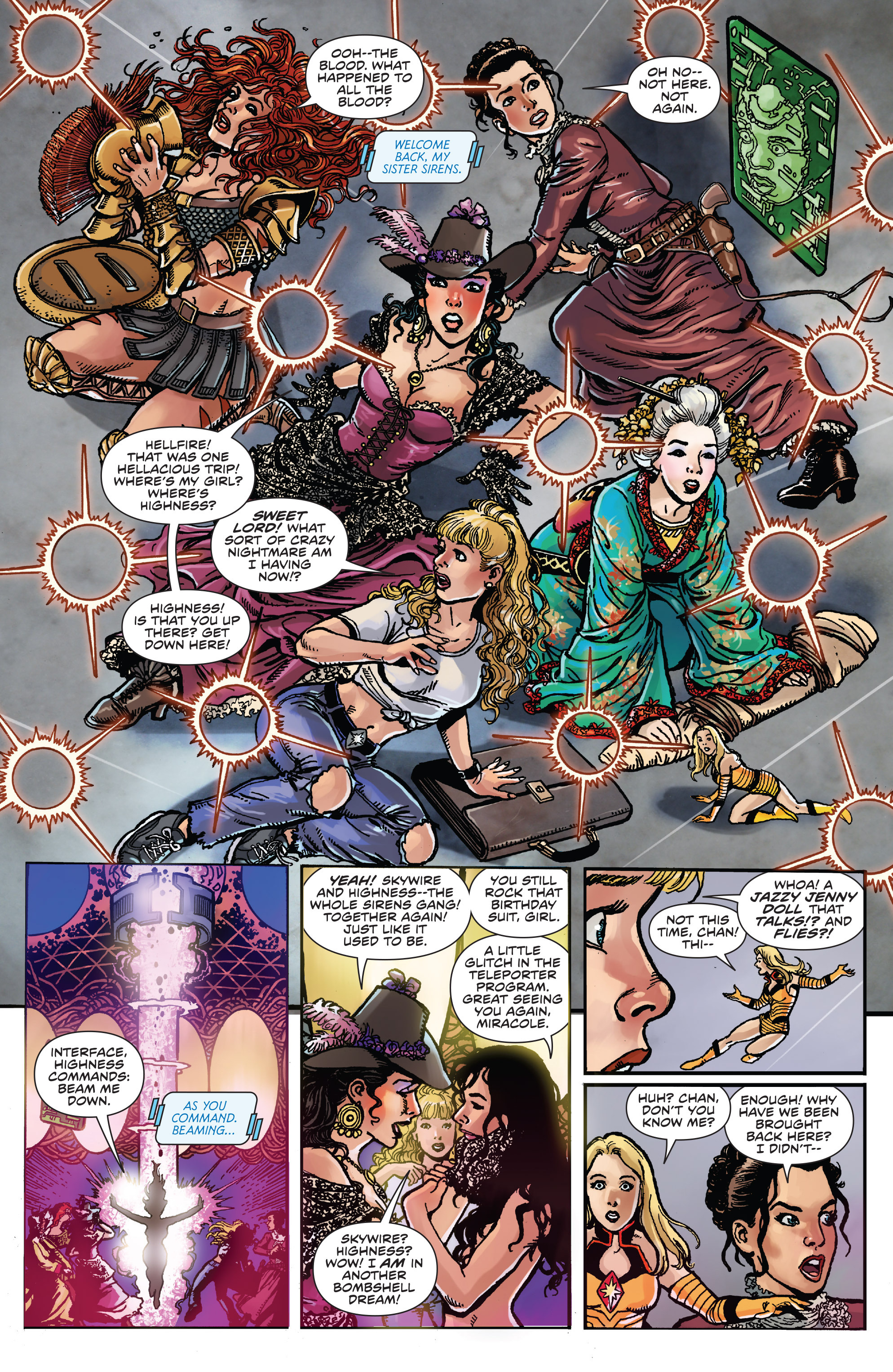 George Perez's Sirens (2014-2016): Chapter 1 - Page 21