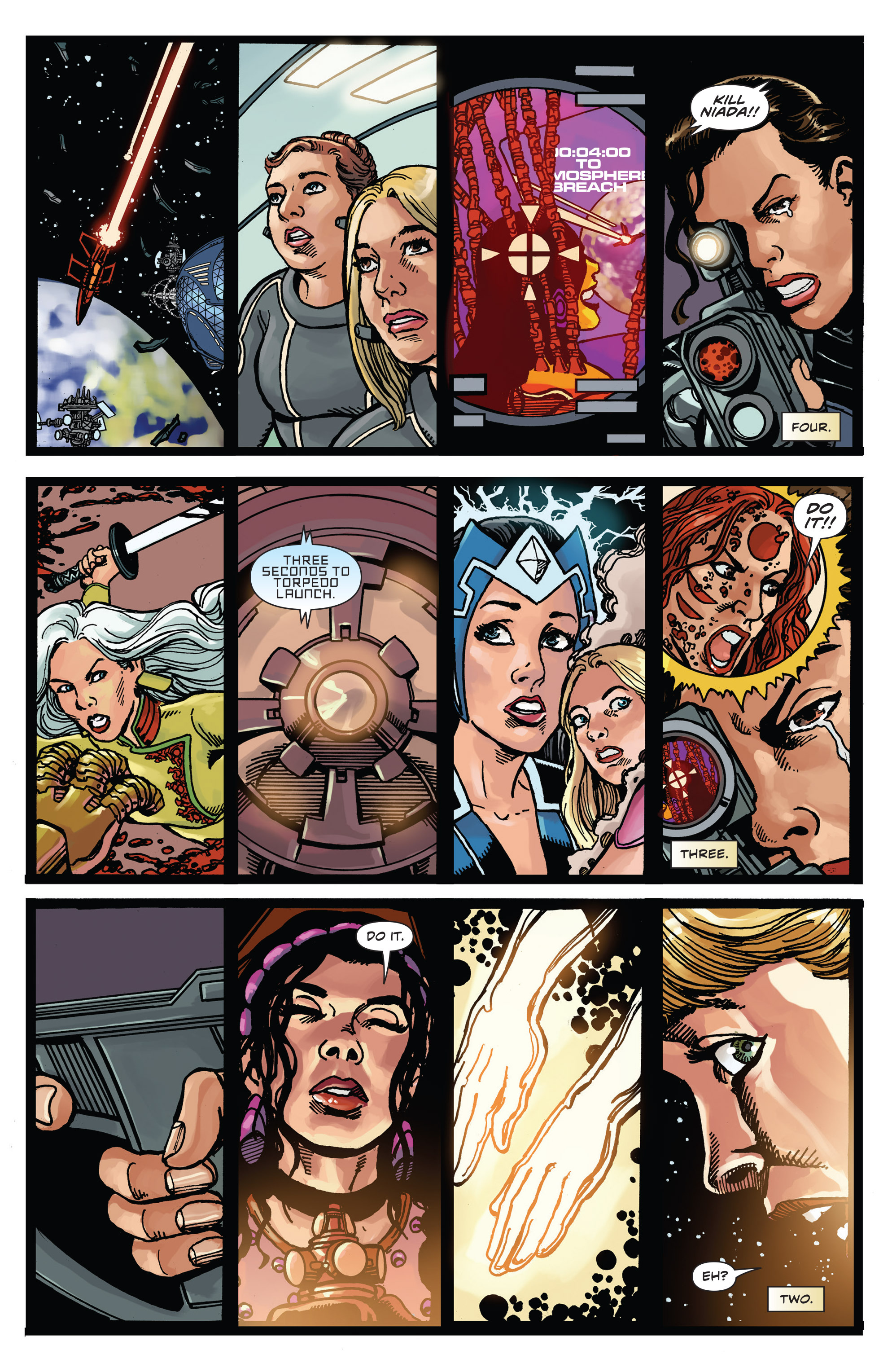 George Perez's Sirens (2014-2016): Chapter 3 - Page 4
