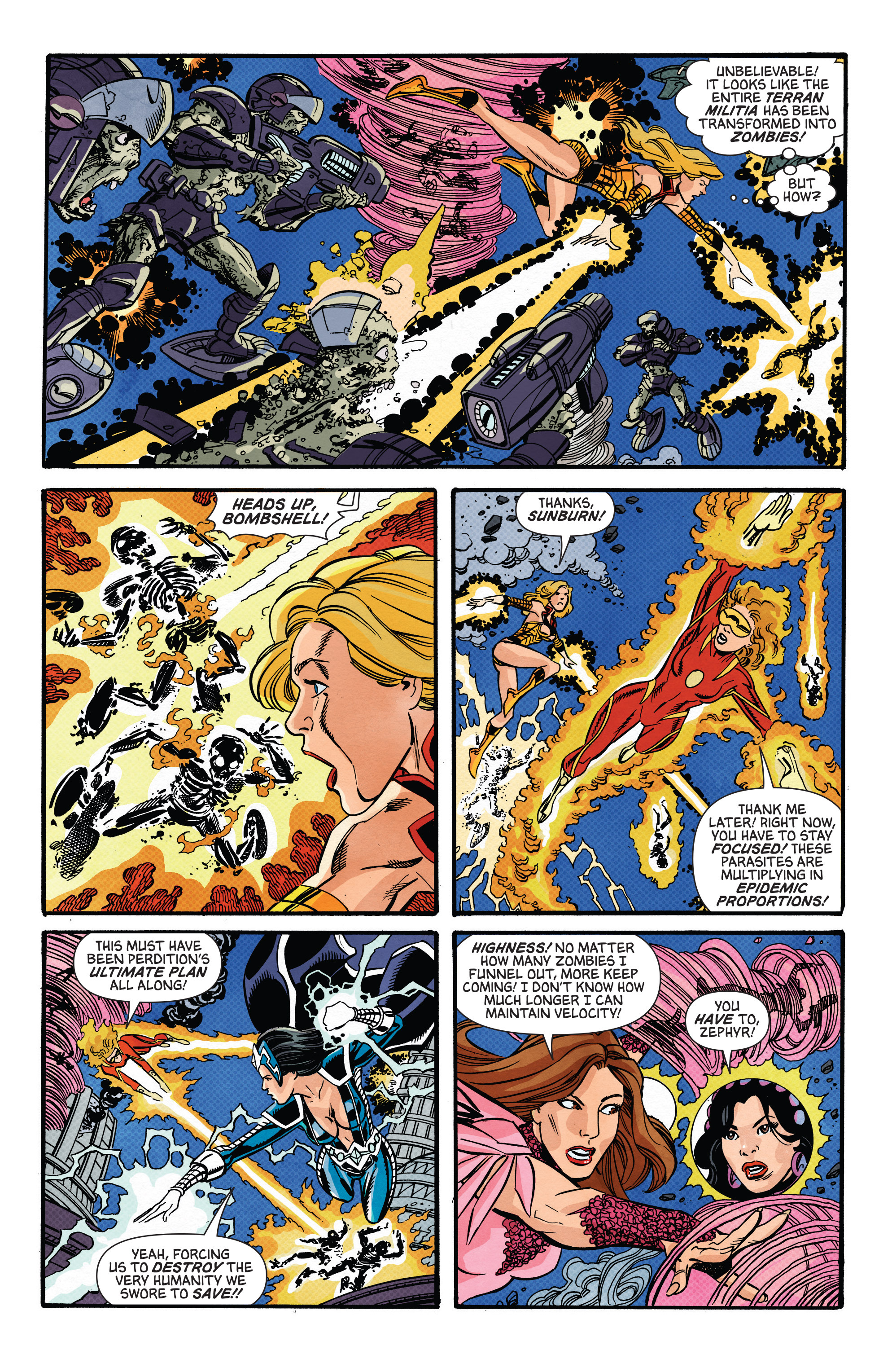 George Perez's Sirens (2014-2016): Chapter 3 - Page 7