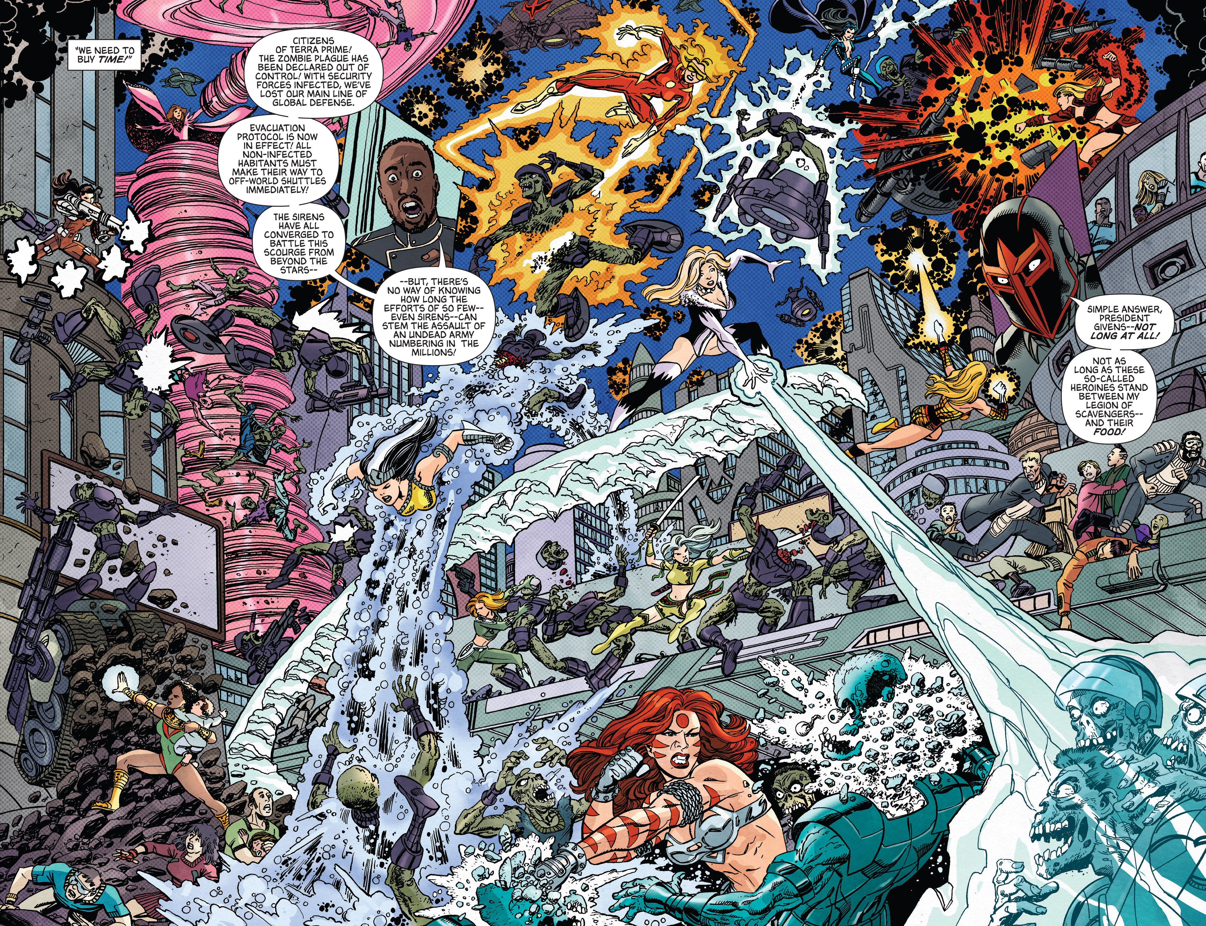 George Perez's Sirens (2014-2016): Chapter 3 - Page 8