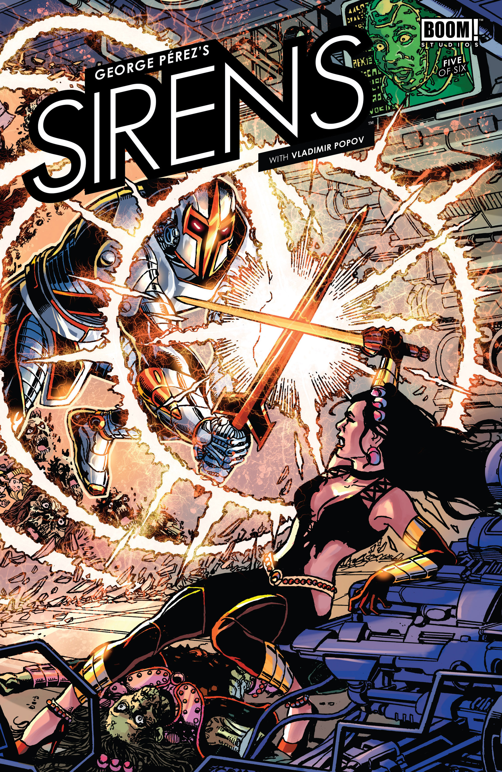 George Perez's Sirens (2014-2016): Chapter 5 - Page 1