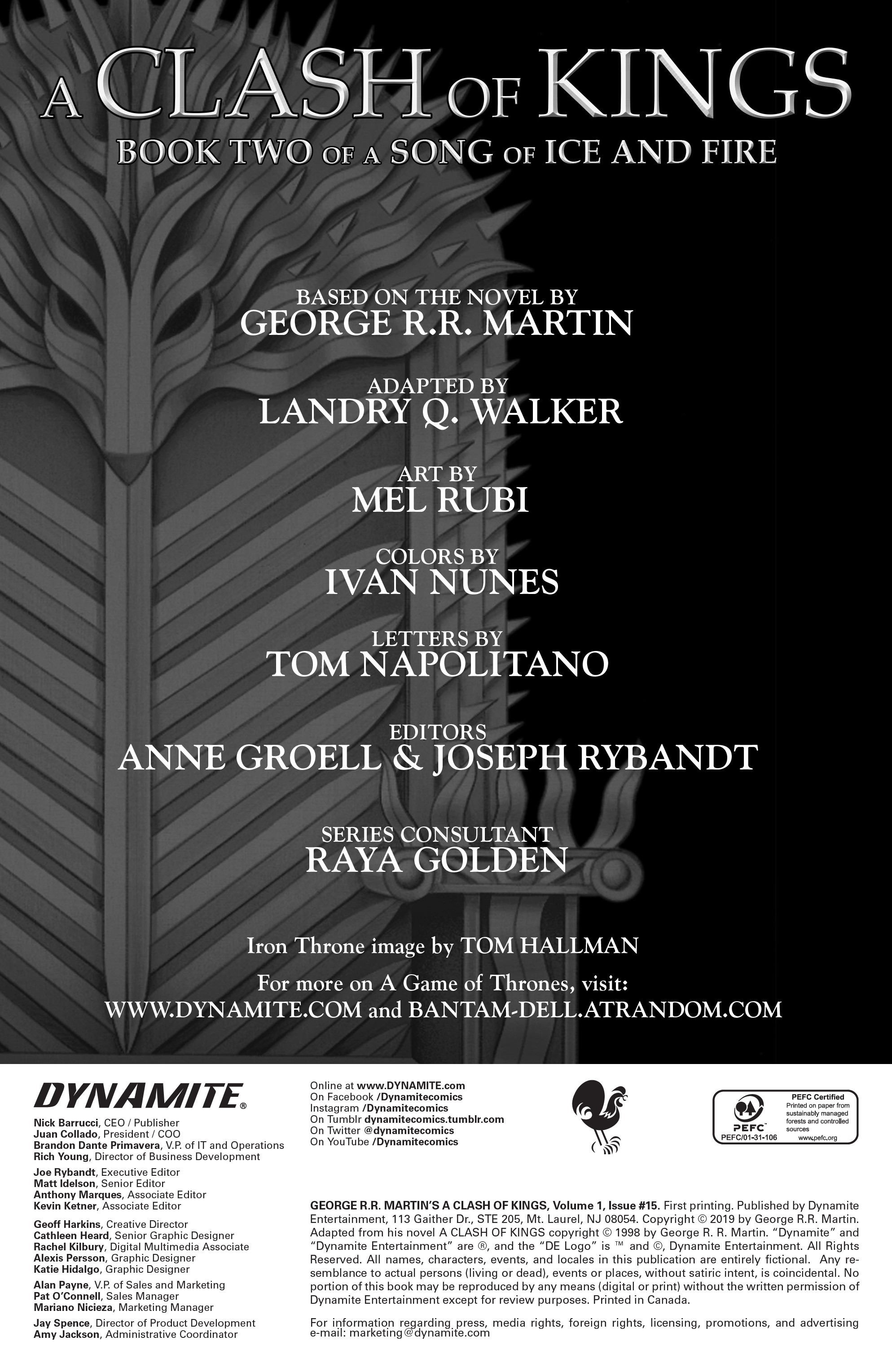 George R.R. Martin's A Clash Of Kings (2017): Chapter 15 - Page 3