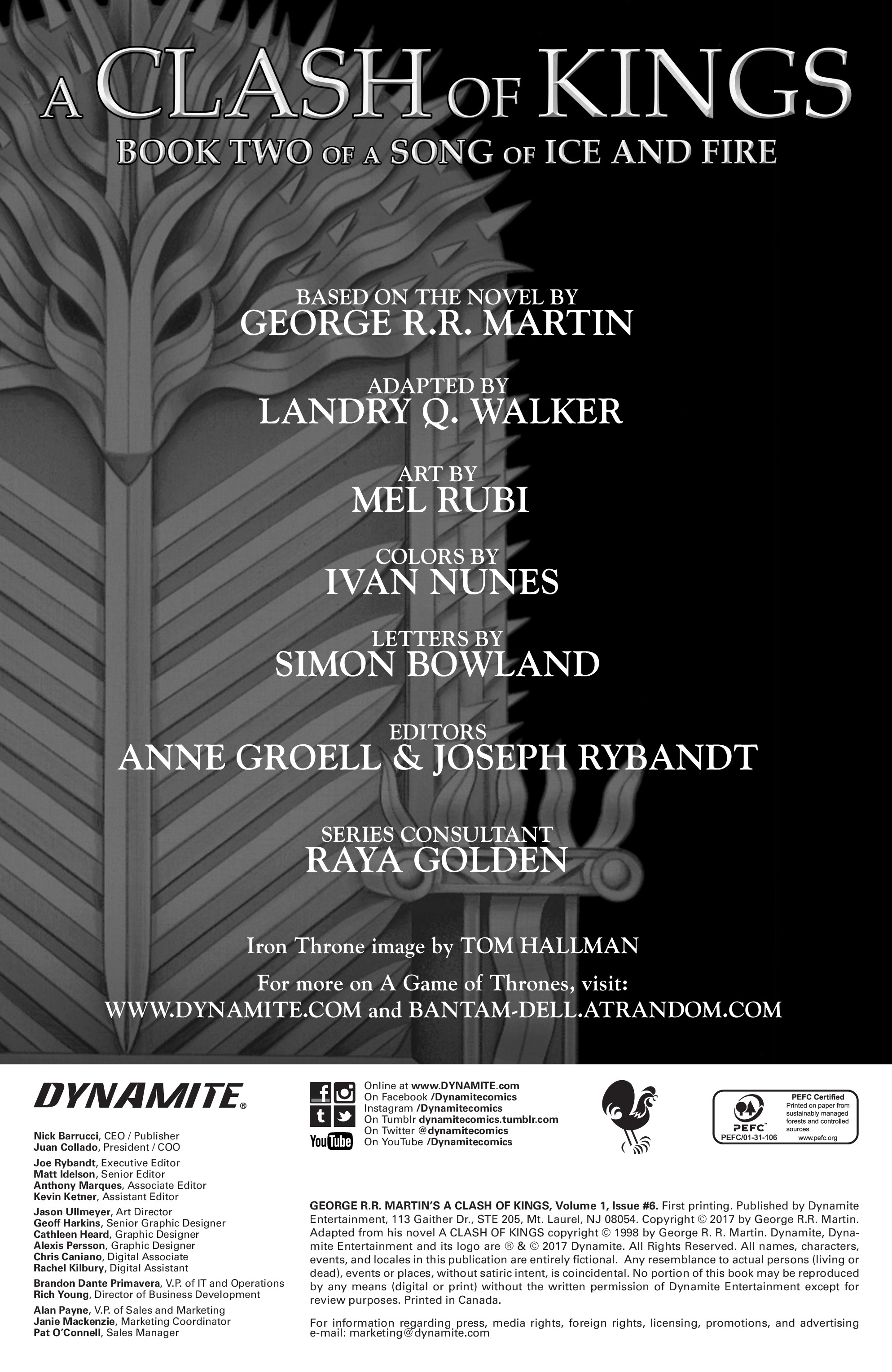 George R.R. Martin's A Clash Of Kings (2017): Chapter 6 - Page 3