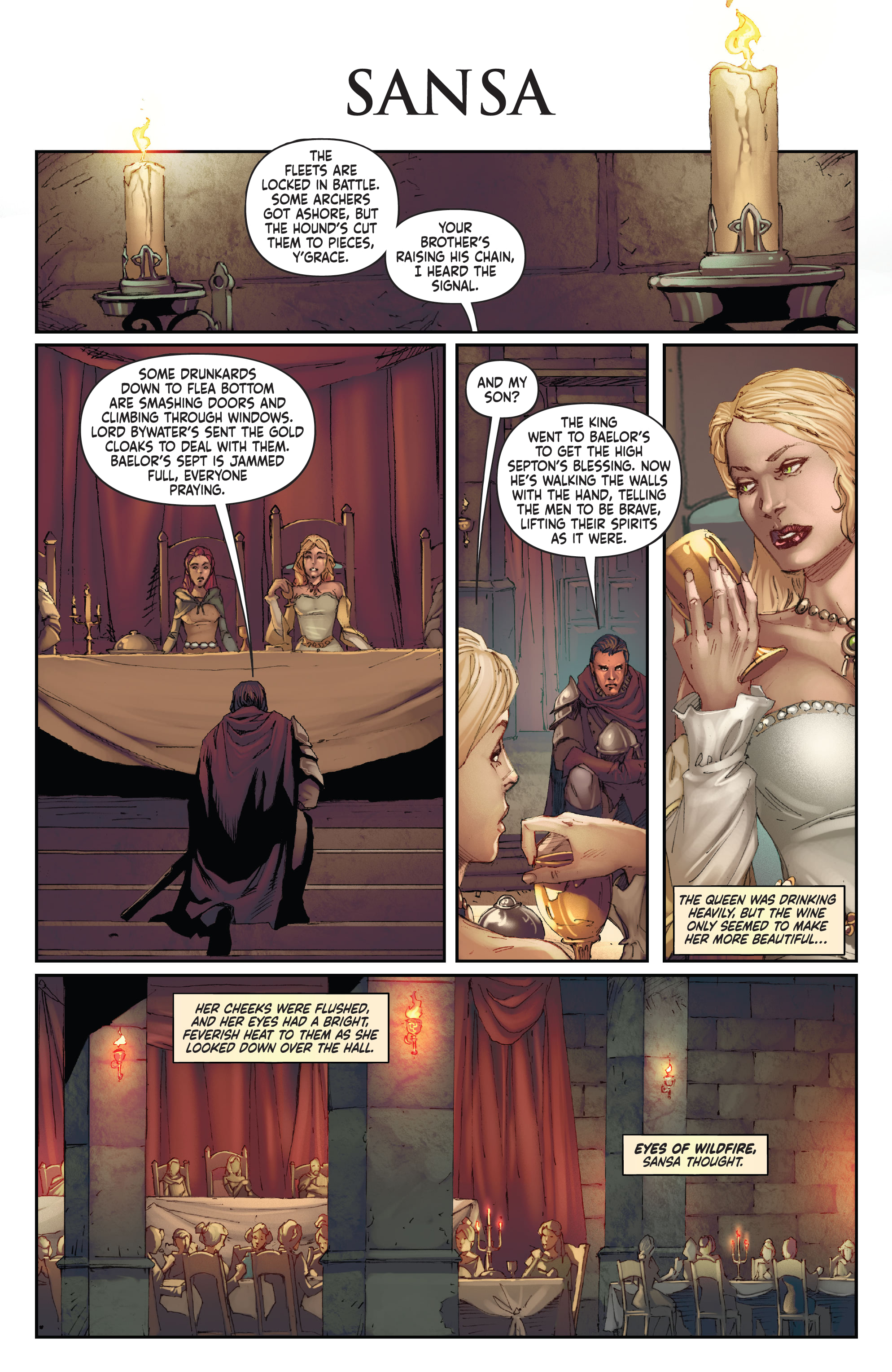 George R.R. Martin's A Clash Of Kings: The Comic Book Vol. 2 (2020-): Chapter 13 - Page 4