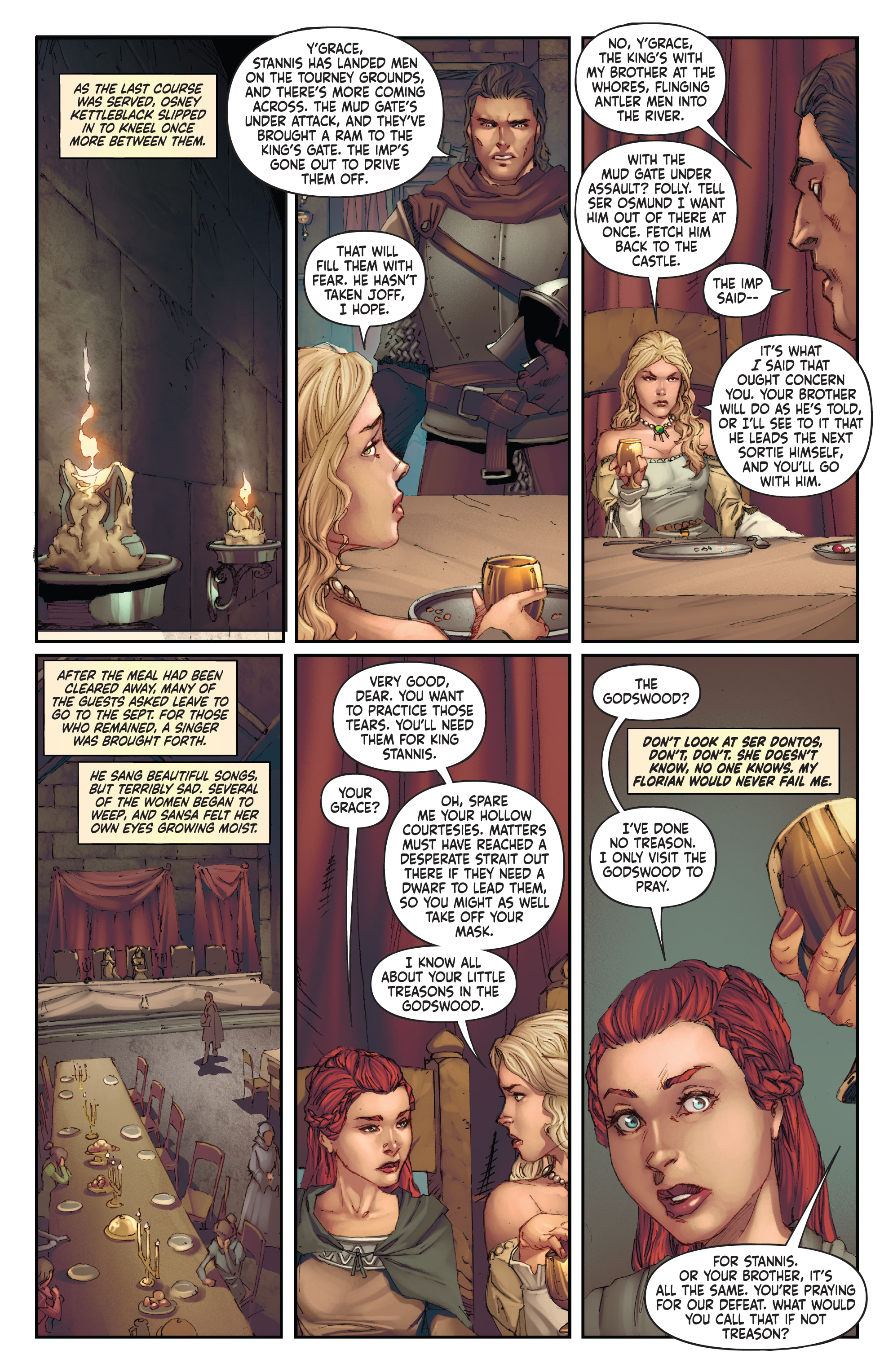 George R.R. Martin's A Clash Of Kings: The Comic Book Vol. 2 (2020-): Chapter 13 - Page 8
