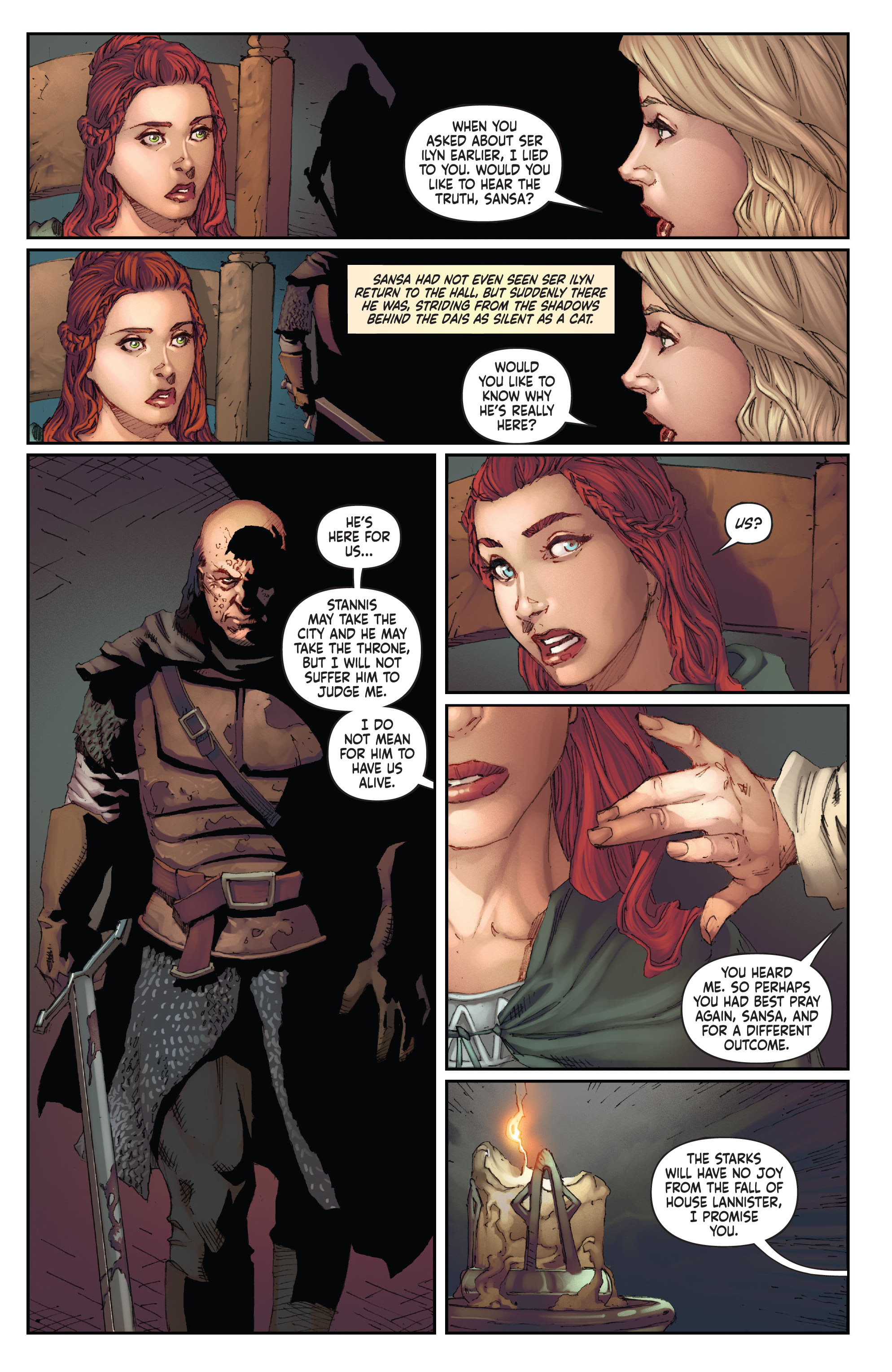 George R.R. Martin's A Clash Of Kings: The Comic Book Vol. 2 (2020-): Chapter 13 - Page 9
