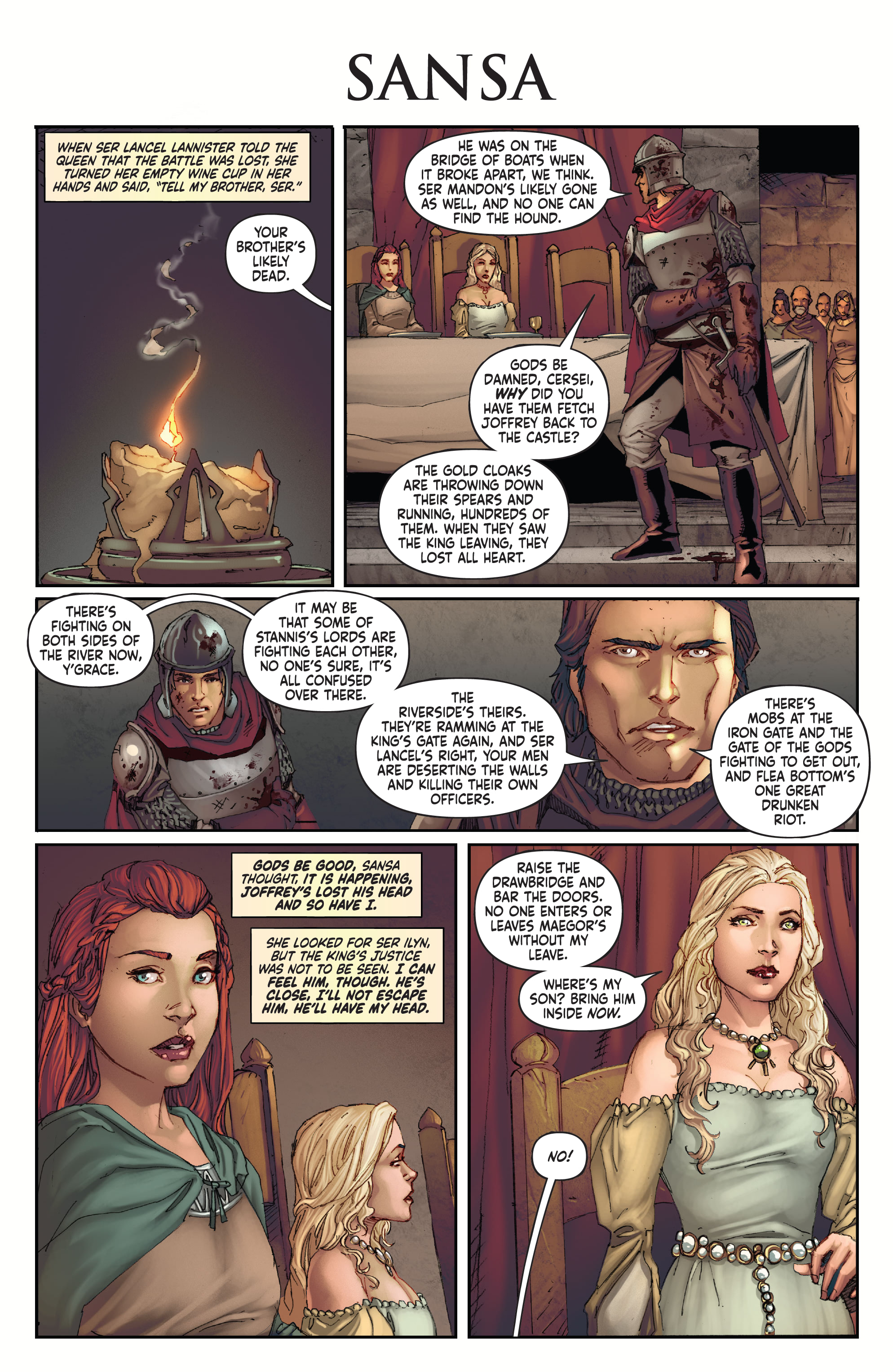 George R.R. Martin's A Clash Of Kings: The Comic Book Vol. 2 (2020-): Chapter 13 - Page 19