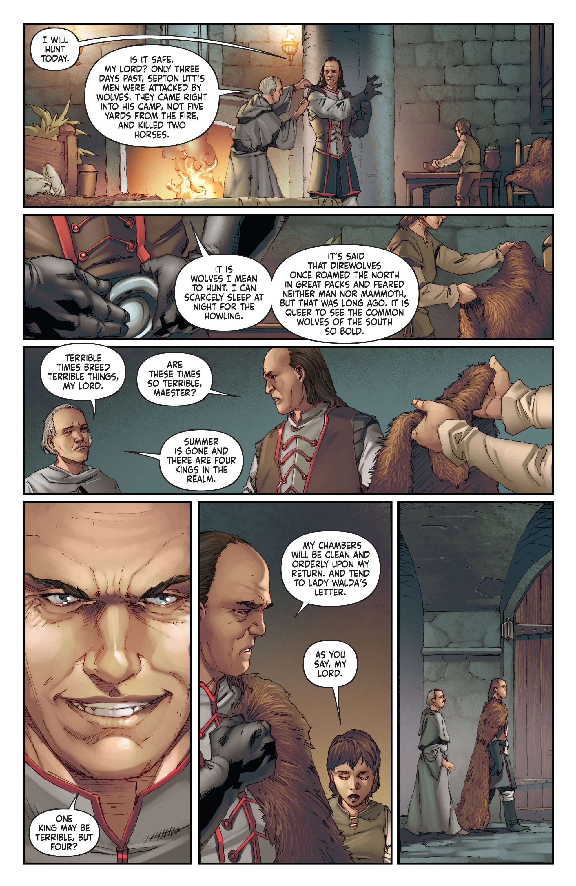 George R.R. Martin's A Clash Of Kings: The Comic Book Vol. 2 (2020-): Chapter 14 - Page 8