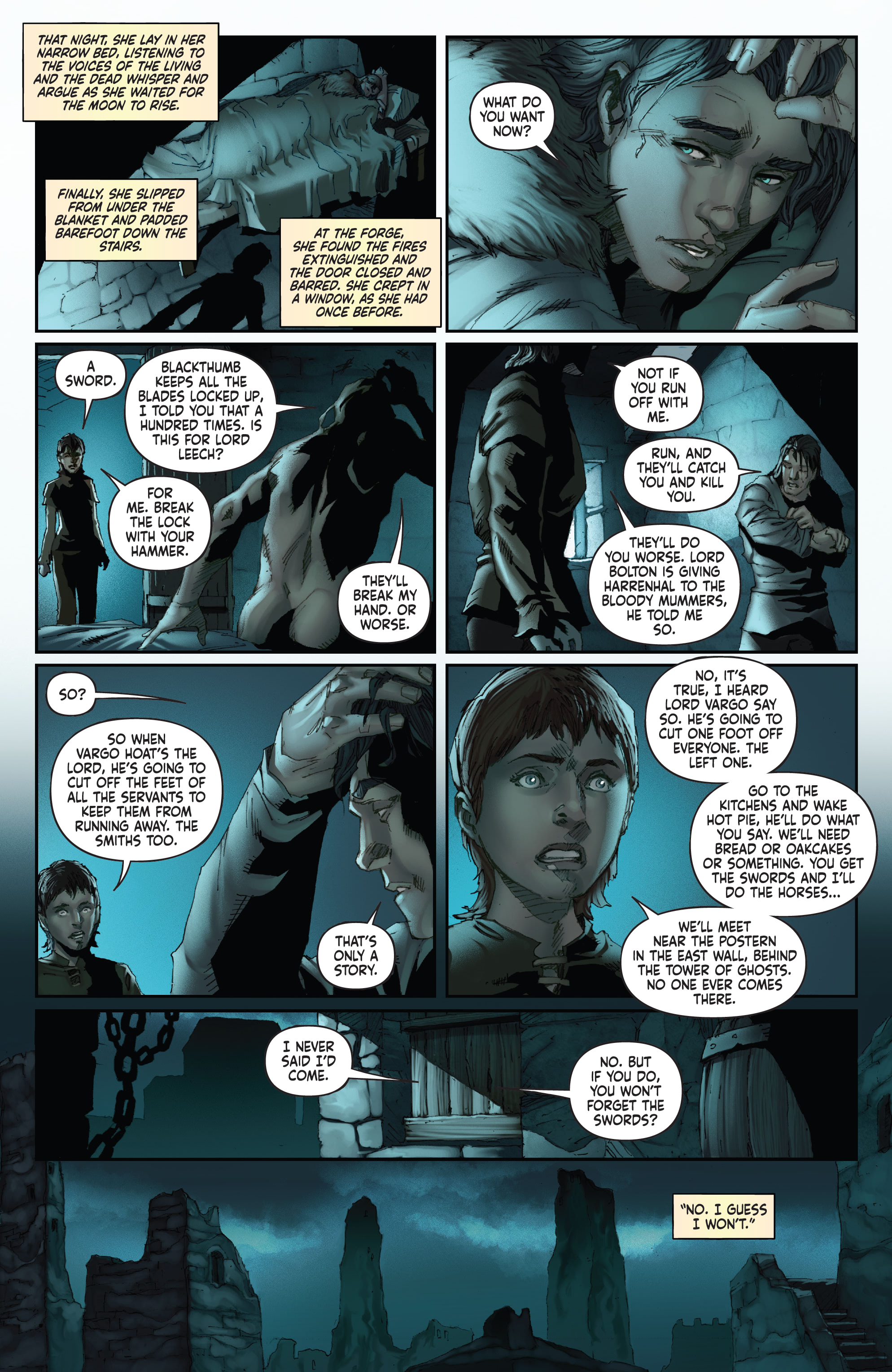 George R.R. Martin's A Clash Of Kings: The Comic Book Vol. 2 (2020-): Chapter 14 - Page 12