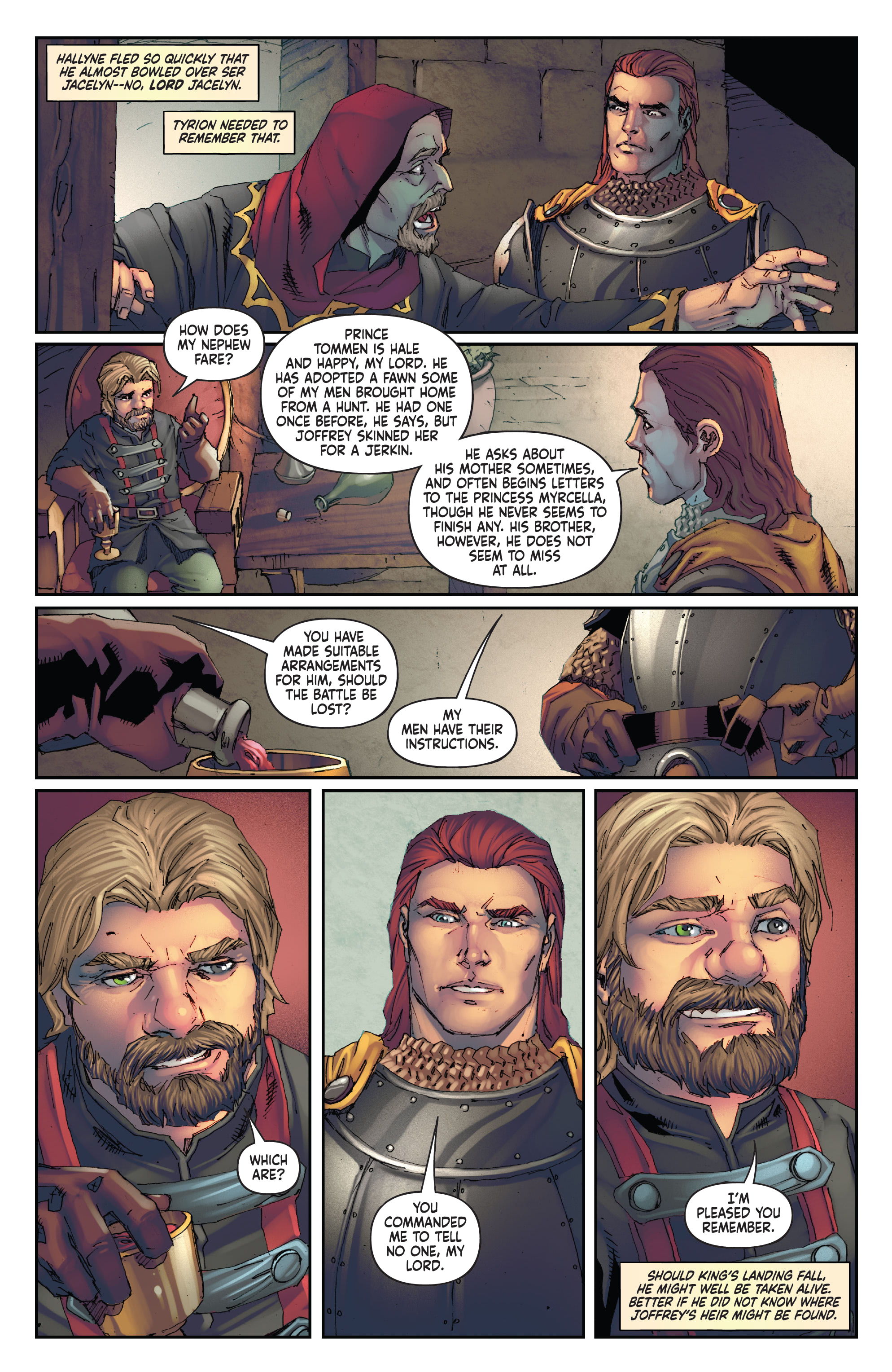 George R.R. Martin's A Clash Of Kings: The Comic Book Vol. 2 (2020-): Chapter 9 - Page 7