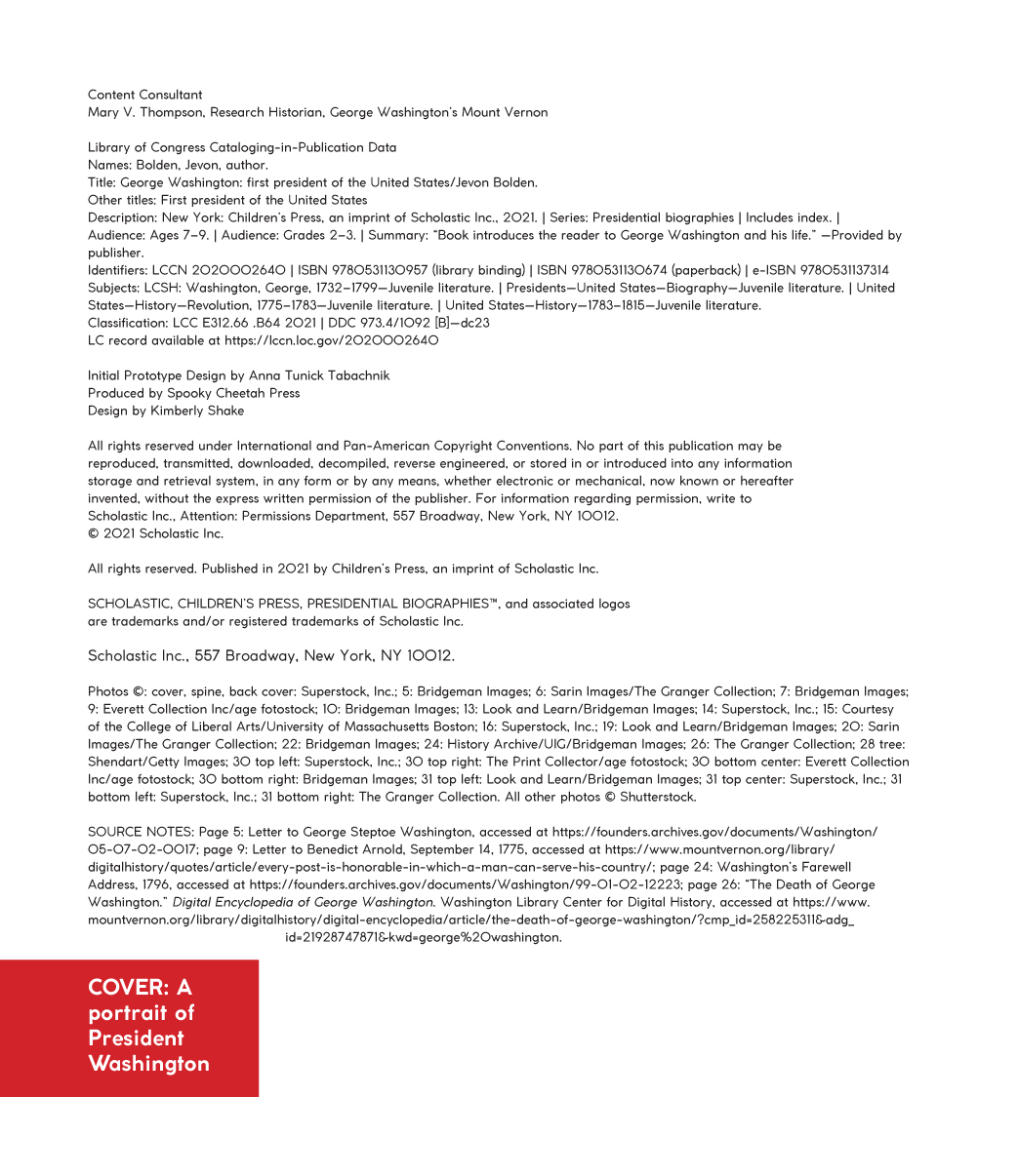 George Washington: First President of the United States (2021): Chapter 1 - Page 4