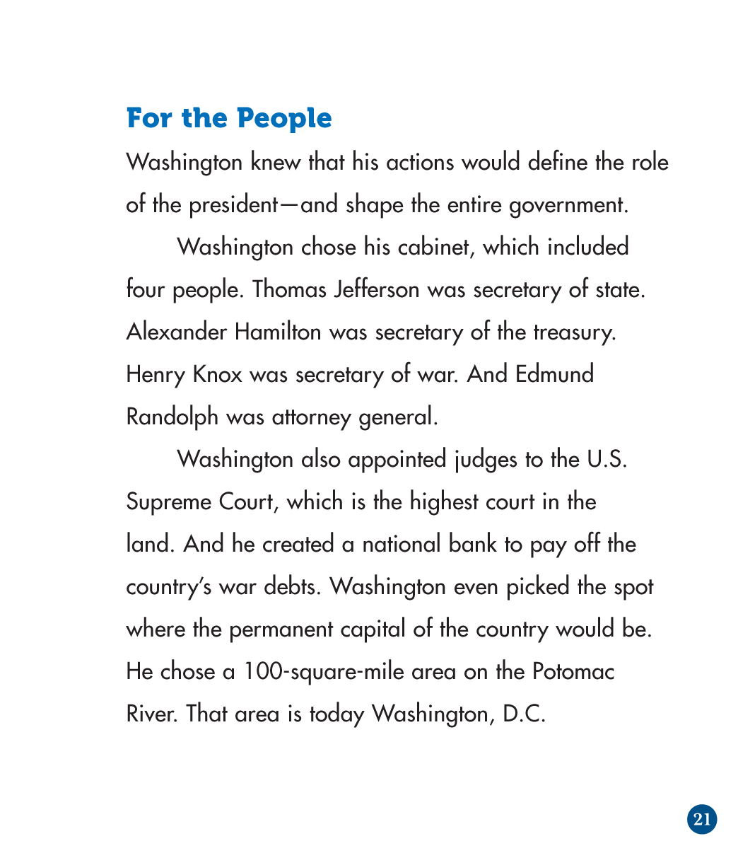 George Washington: First President of the United States (2021): Chapter 1 - Page 22