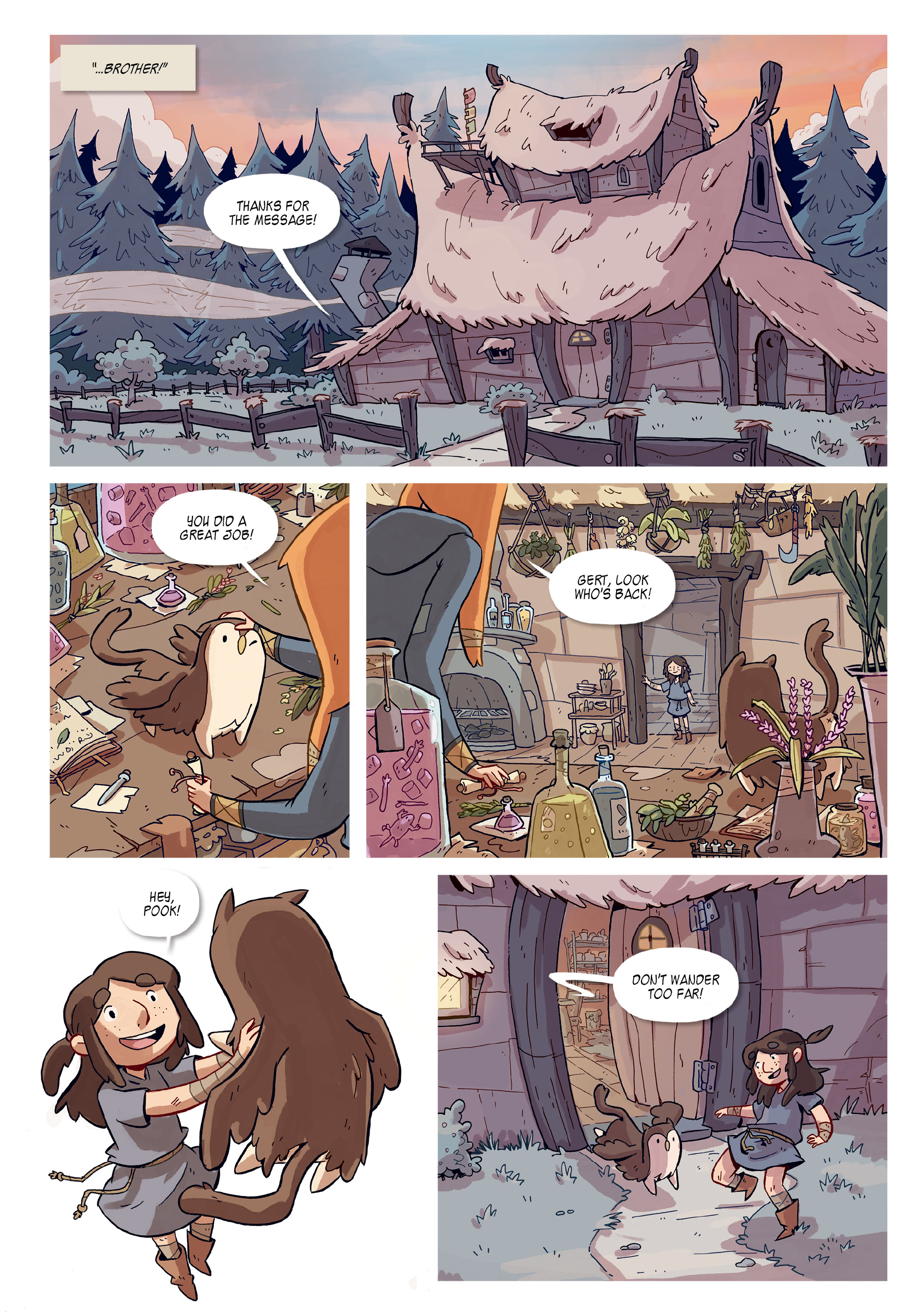 Gert and the Sacred Stones (2021): Chapter 1 - Page 9