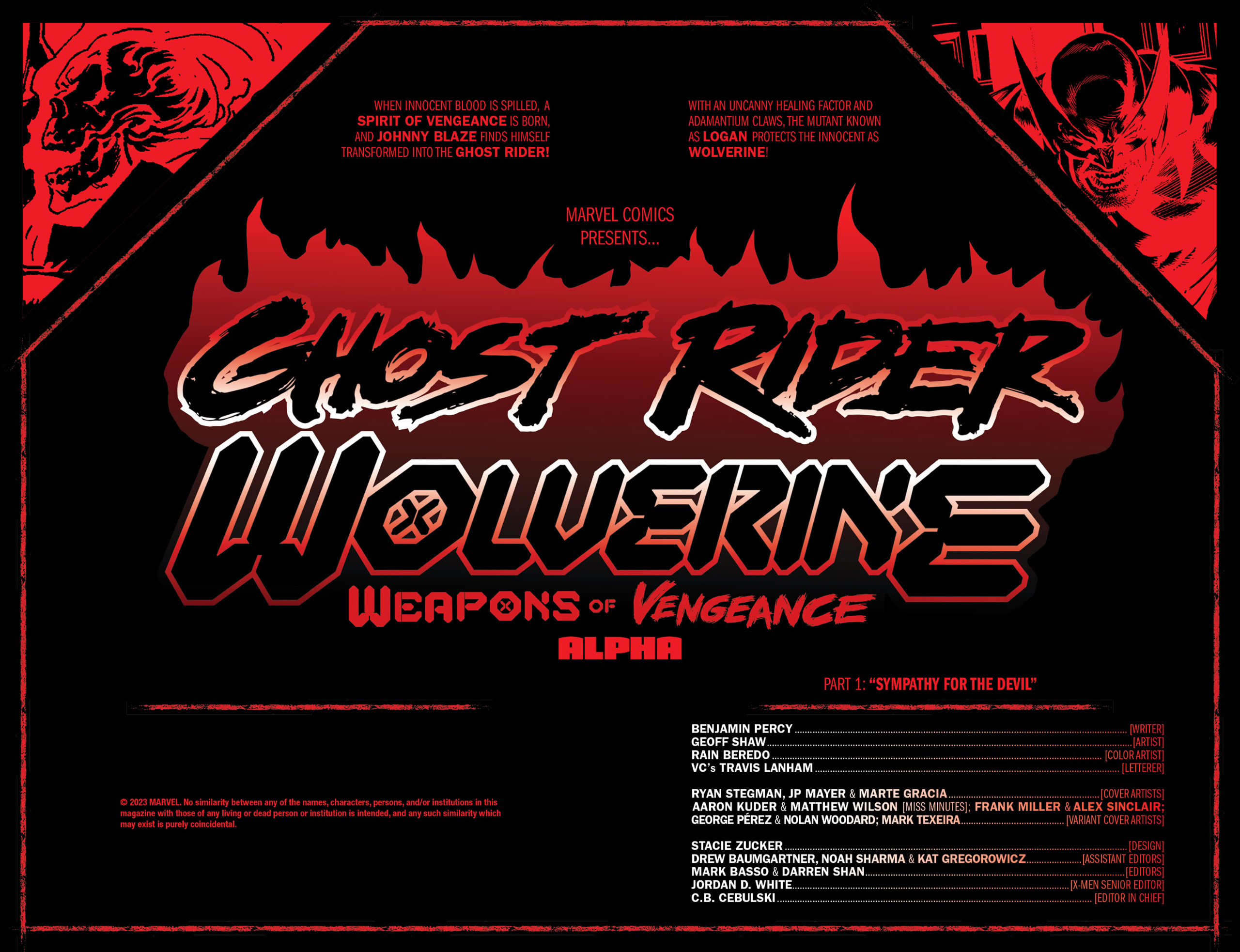 Ghost Rider / Wolverine: Weapons of Vengeance - Alpha (2023-): Chapter 1 - Page 5