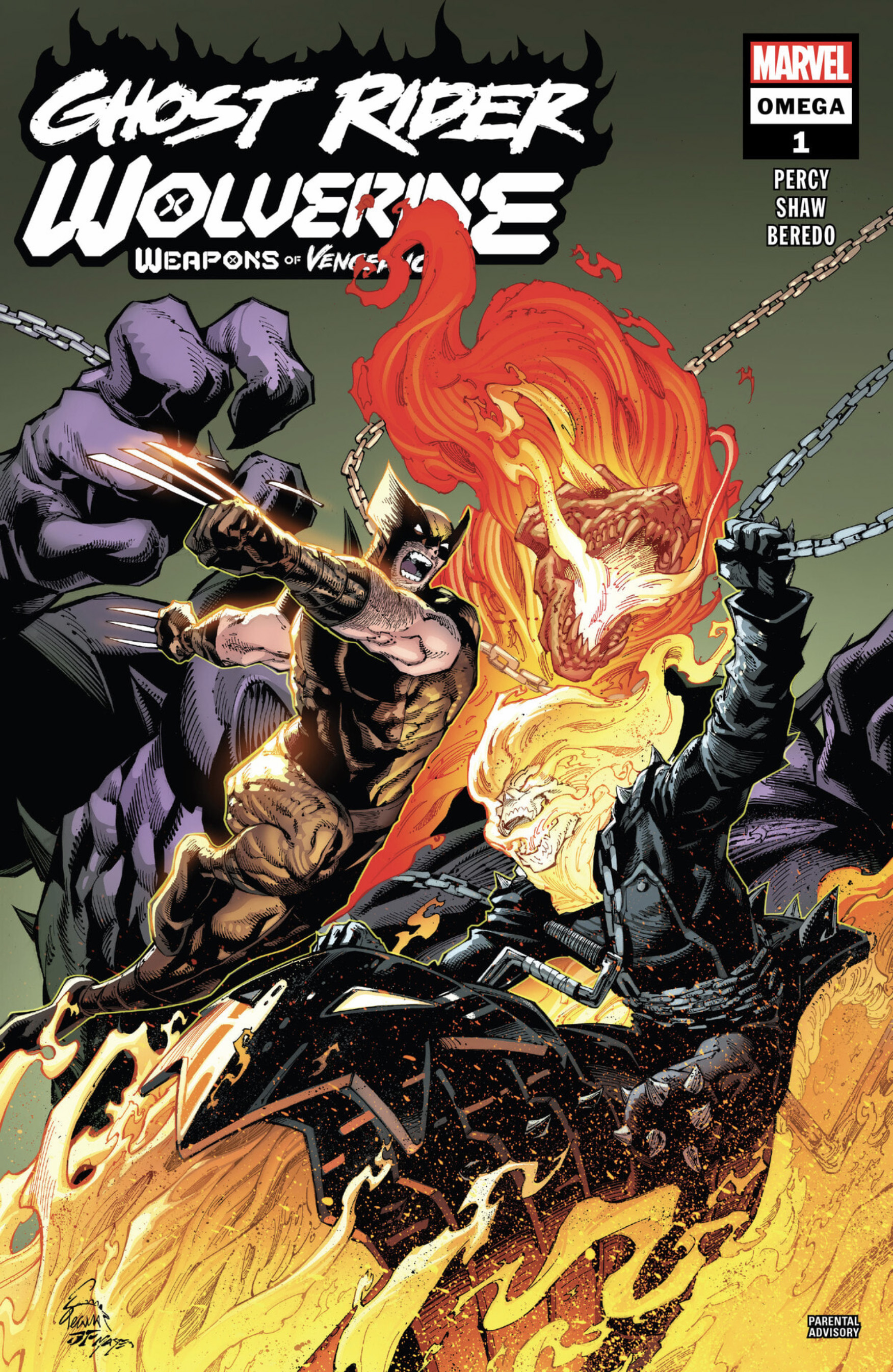 Ghost Rider / Wolverine: Weapons of Vengeance - Omega (2023-): Chapter 1 - Page 1